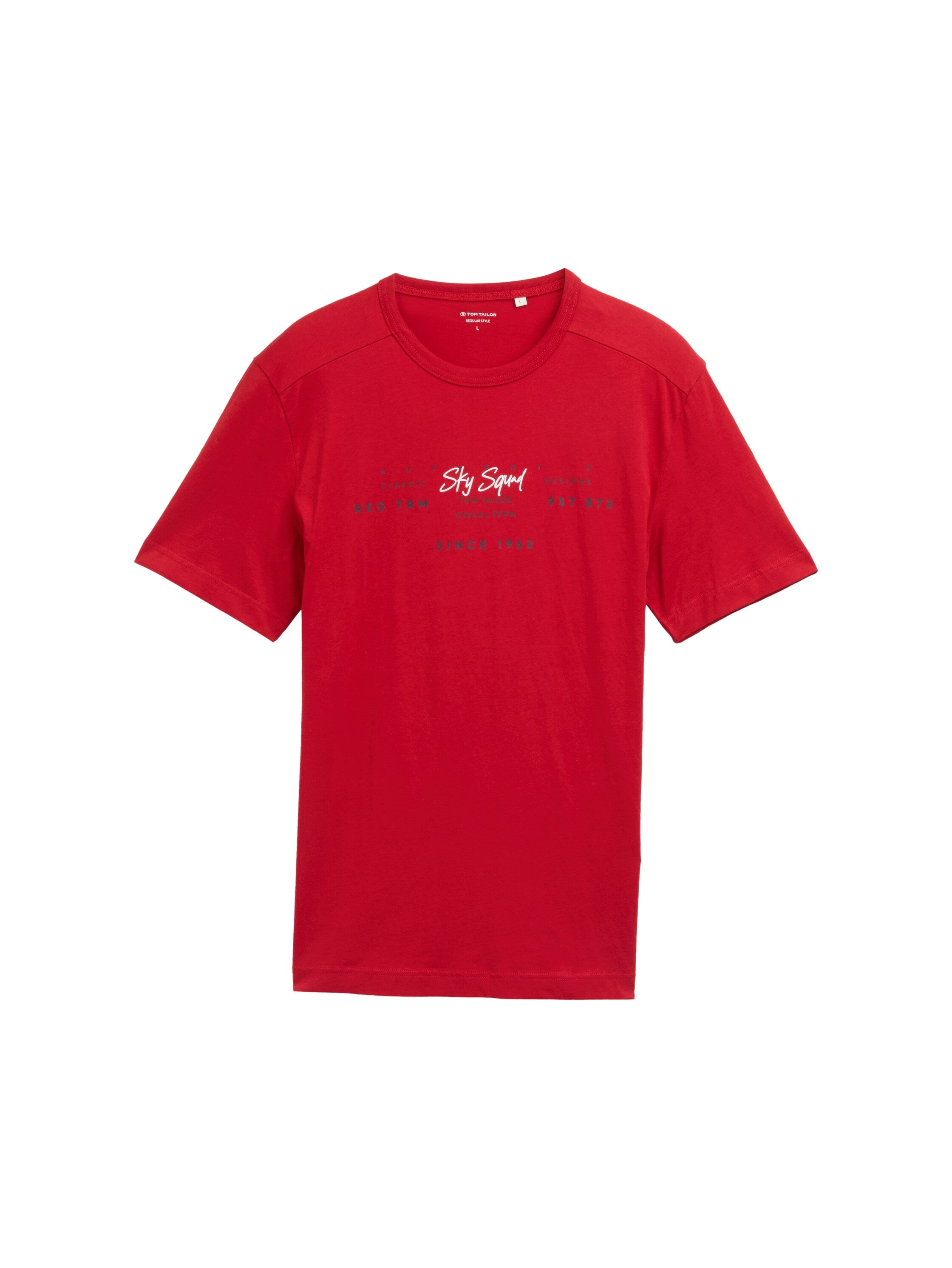 Tom Tailor Denim T-Shirt für Herren aus 100 % Baumwolle