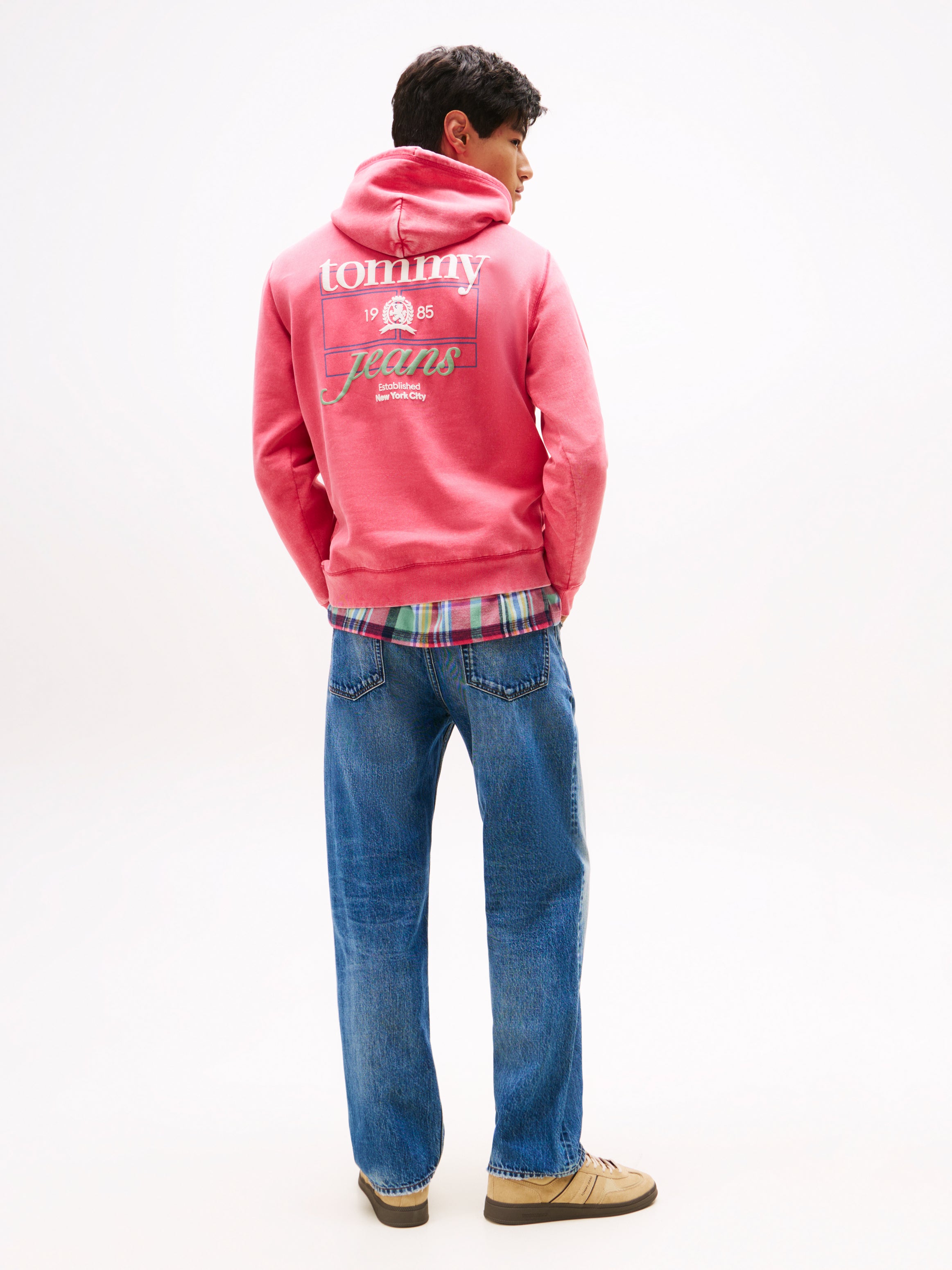 Sportswear Division Herren T-Shirt Vintage Cerise Baumwolle Polyester