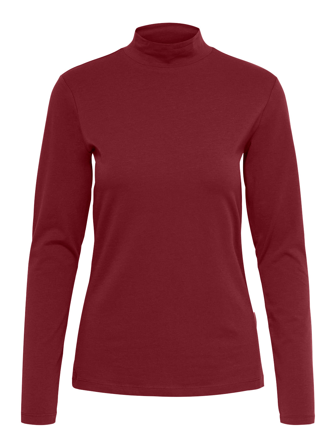 JDY Damen Top Langarm Hoch geschlossen Eng anliegend