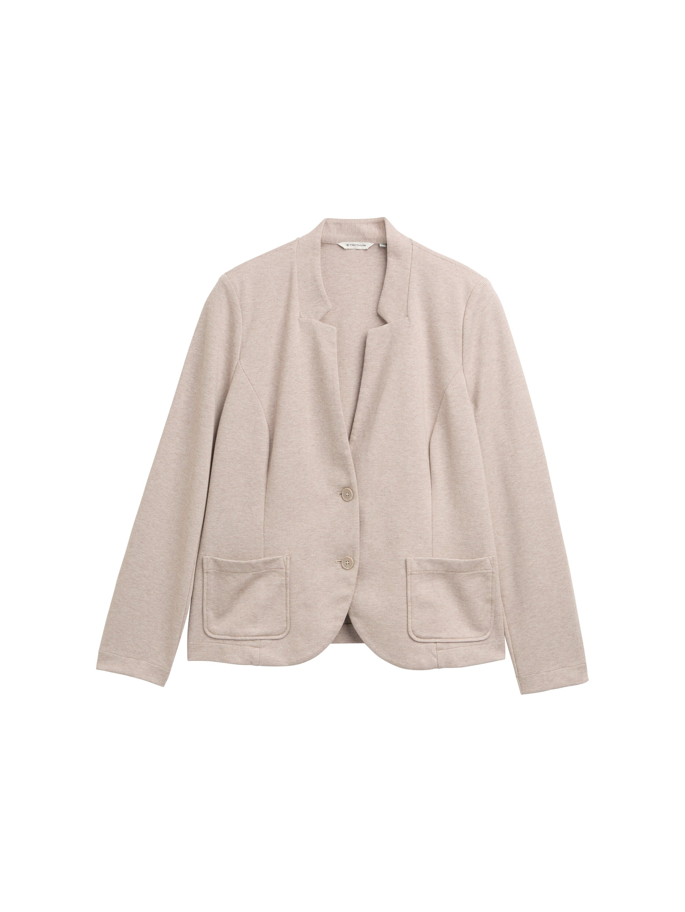 TOM TAILOR Blazer Damen Blazer Strukturiert Ottoman-Stoff
