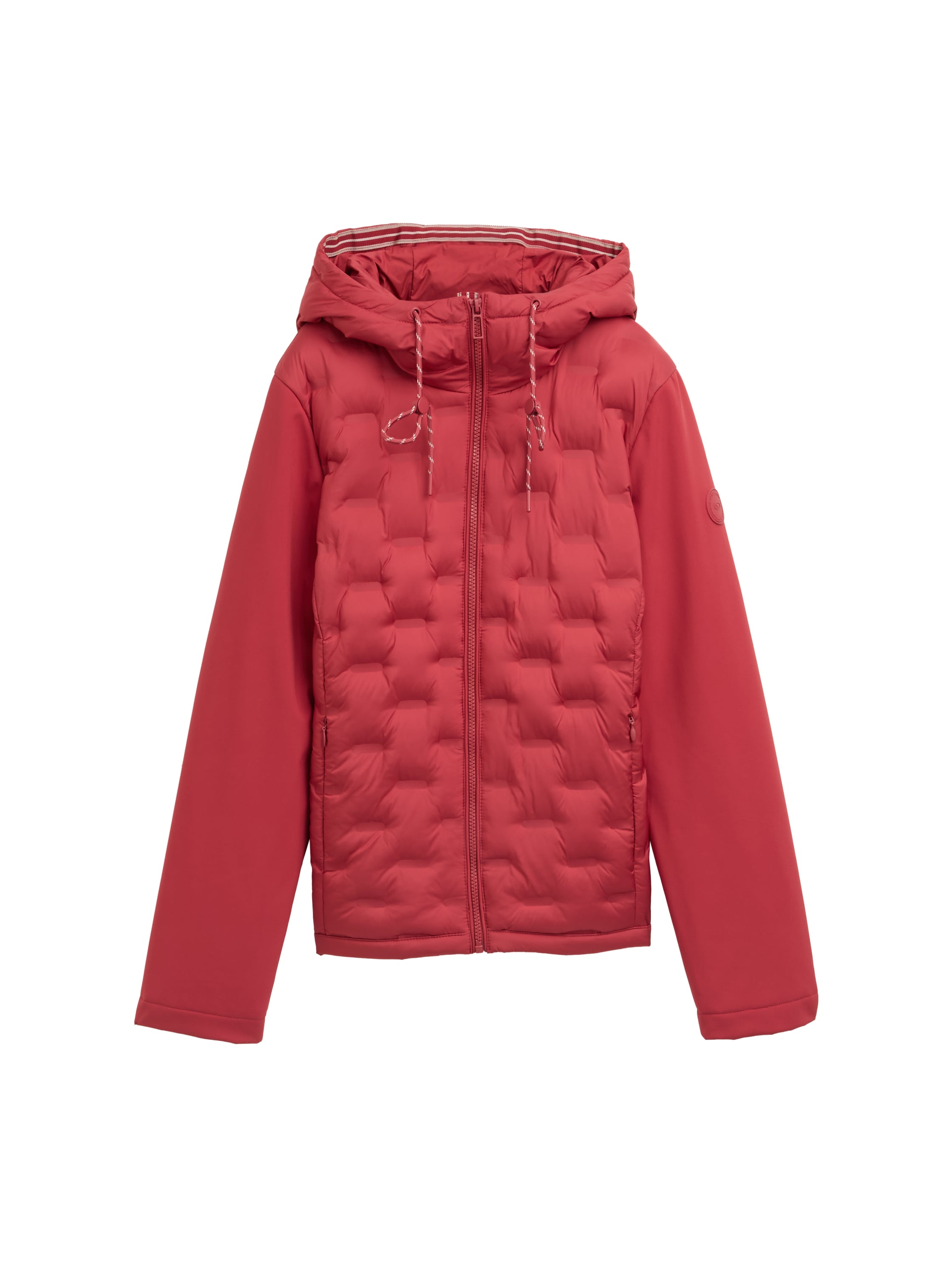Hybrid Steppjacke mit Kapuze