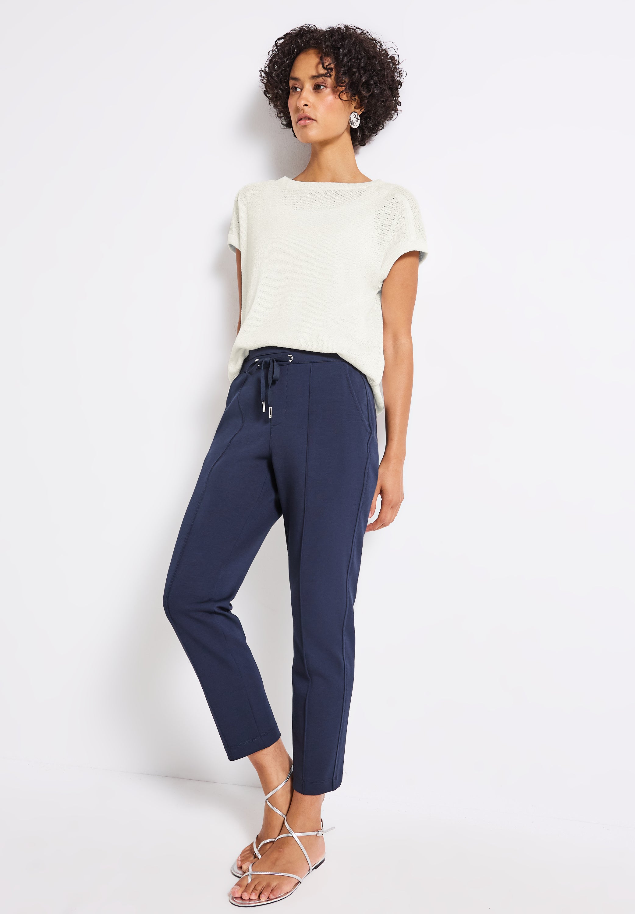 Strick-Look T-Shirt