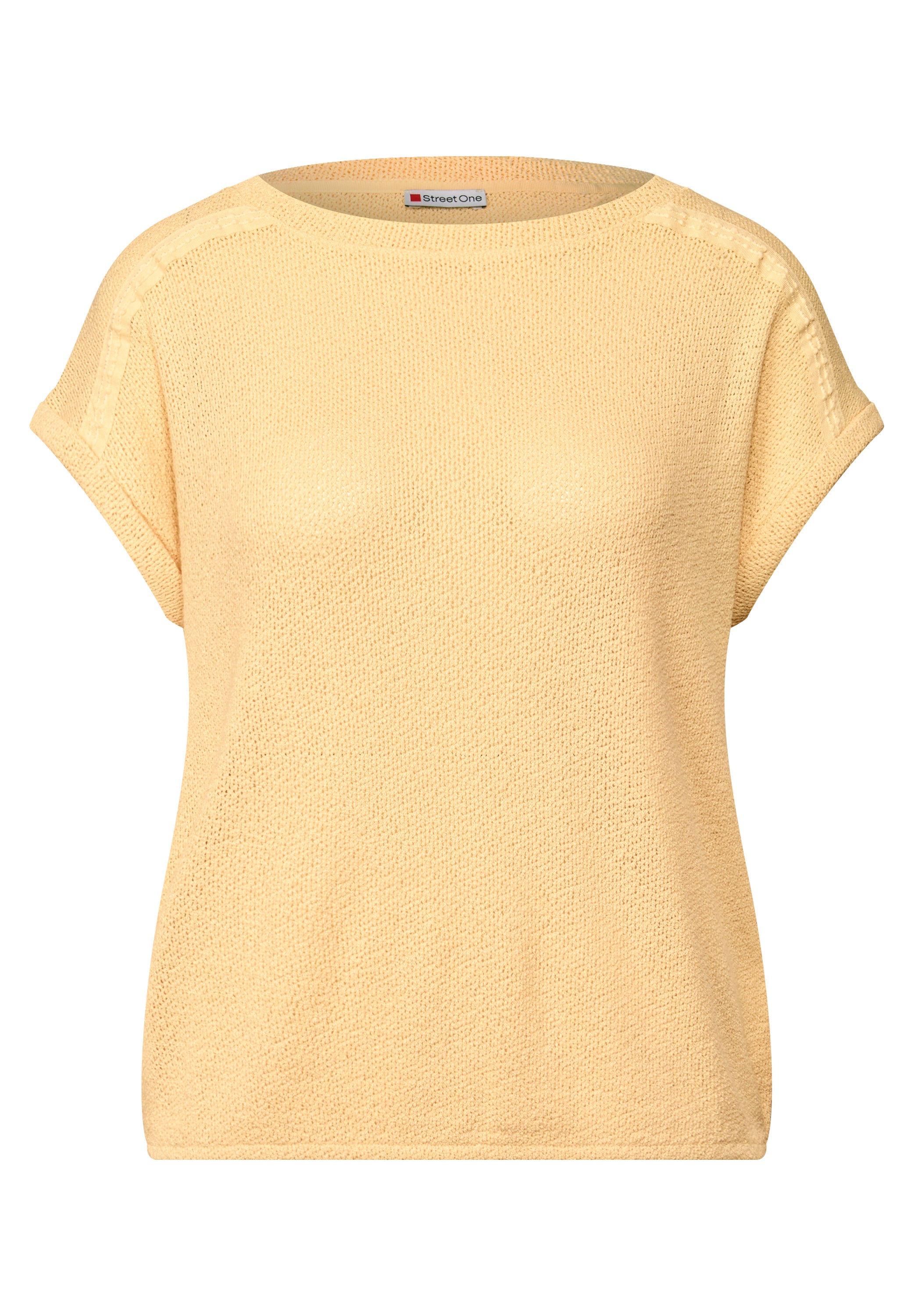 Strick-Look T-Shirt