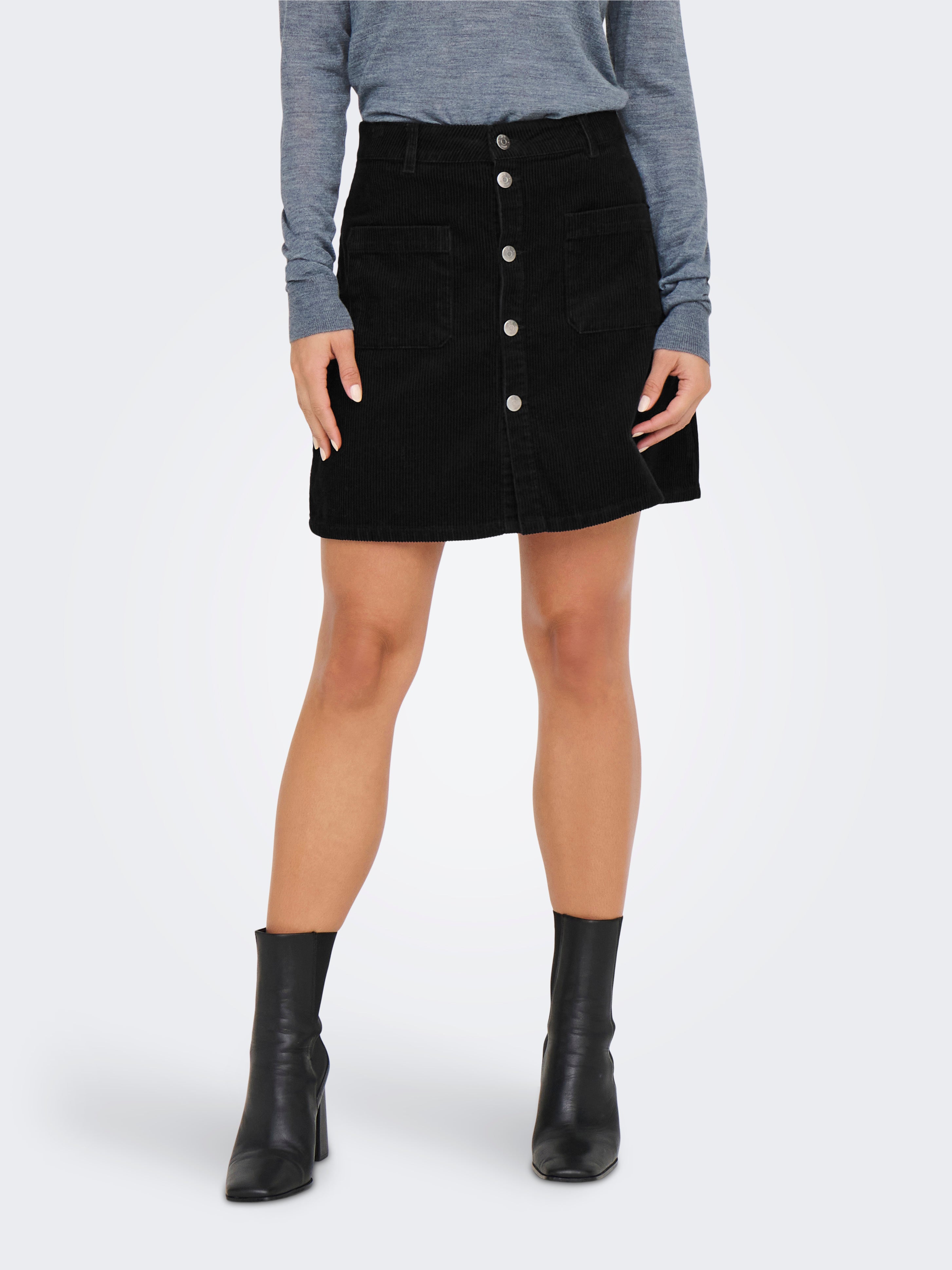 JDYSHIRAZ CORDUROY SKIRT PNT NOOS