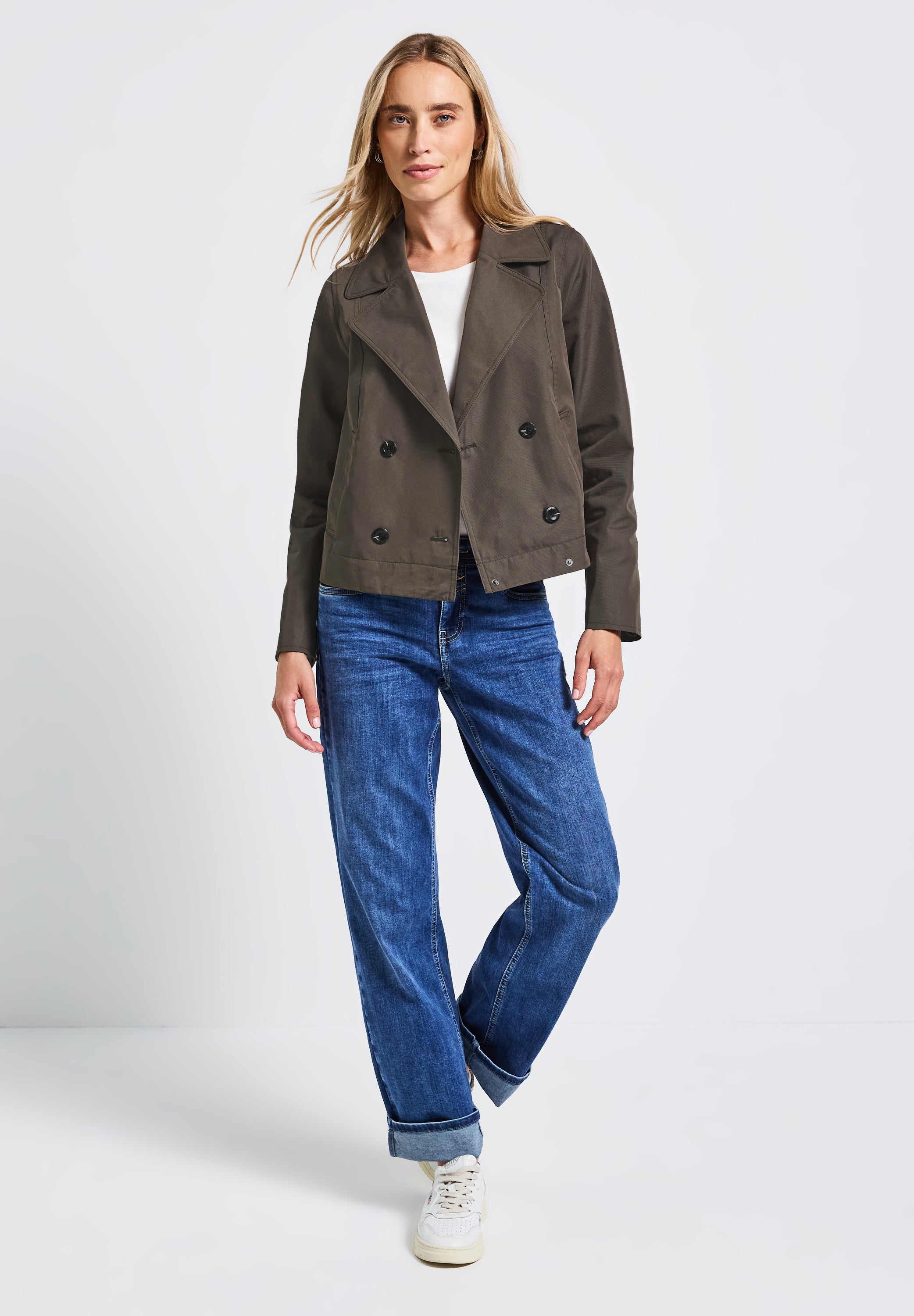 Kurzer Trenchcoat