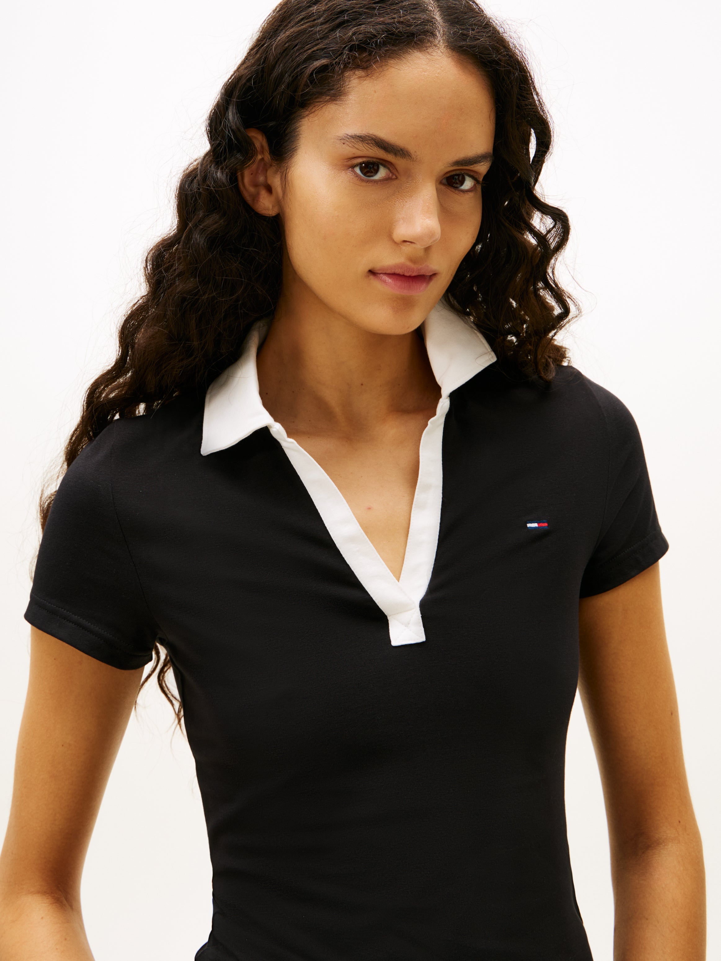 TJW SLIM CONTRAST V SS POLO EXT
