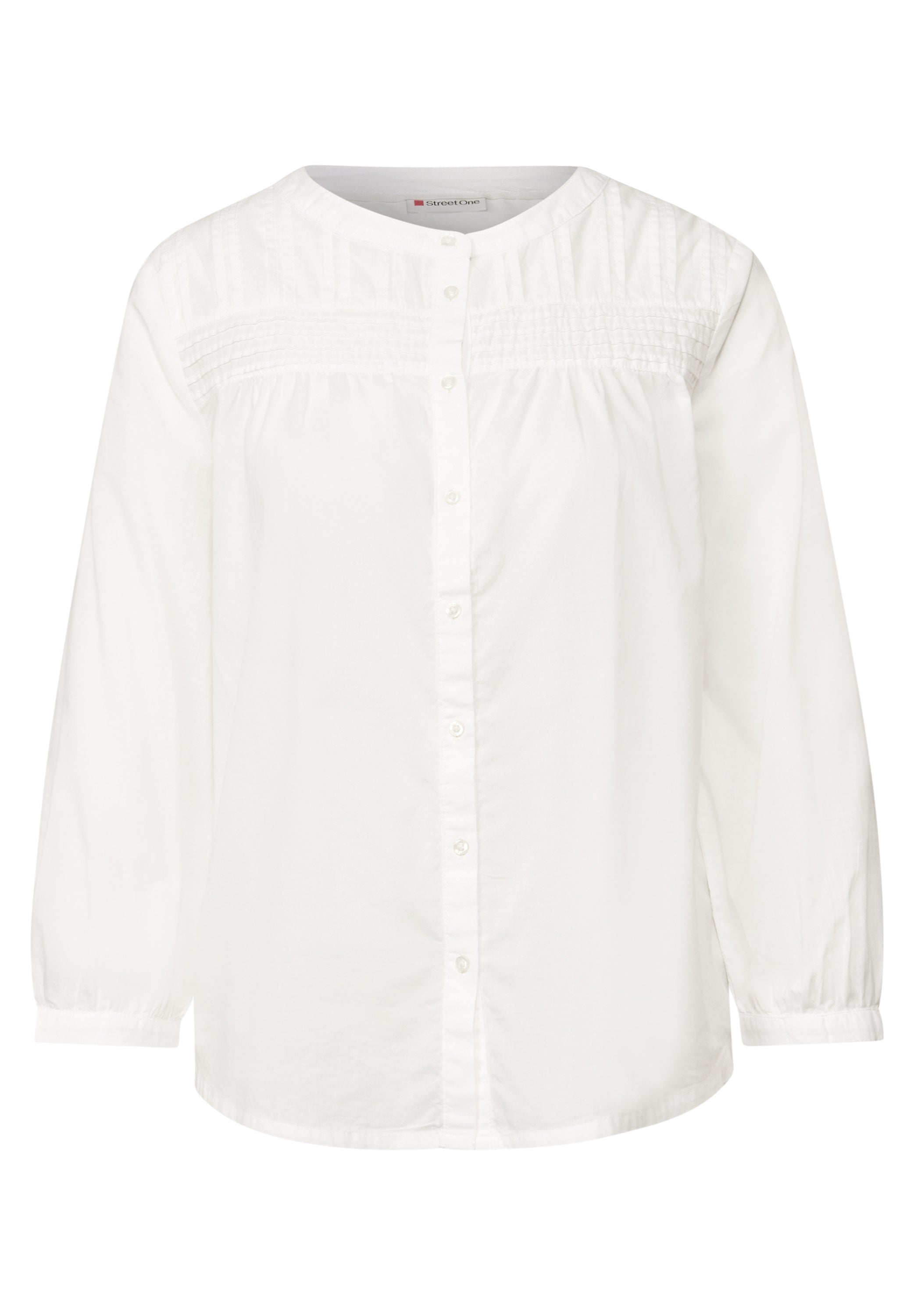 Baumwollbluse mit Details