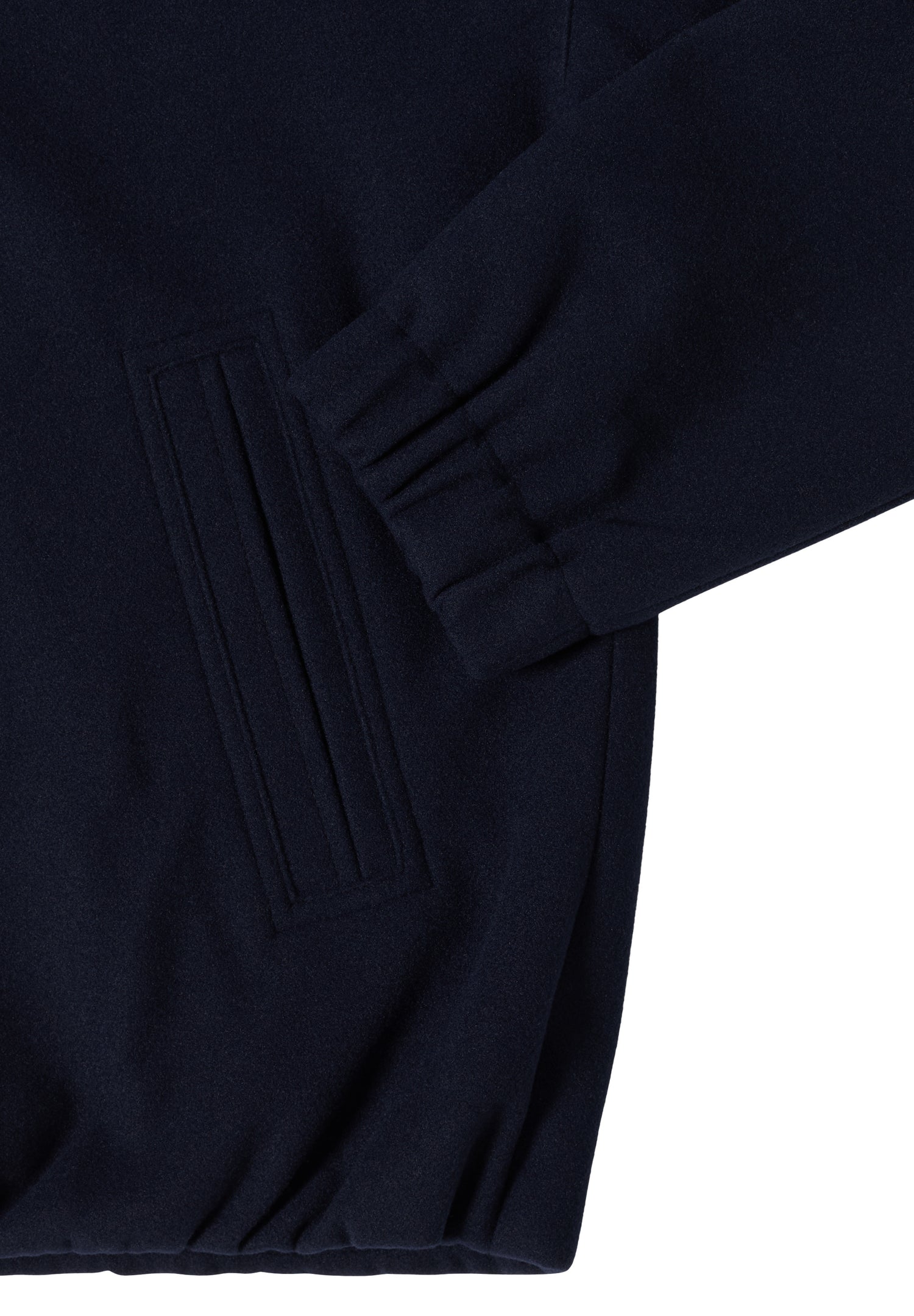 Blouson in Wolloptik