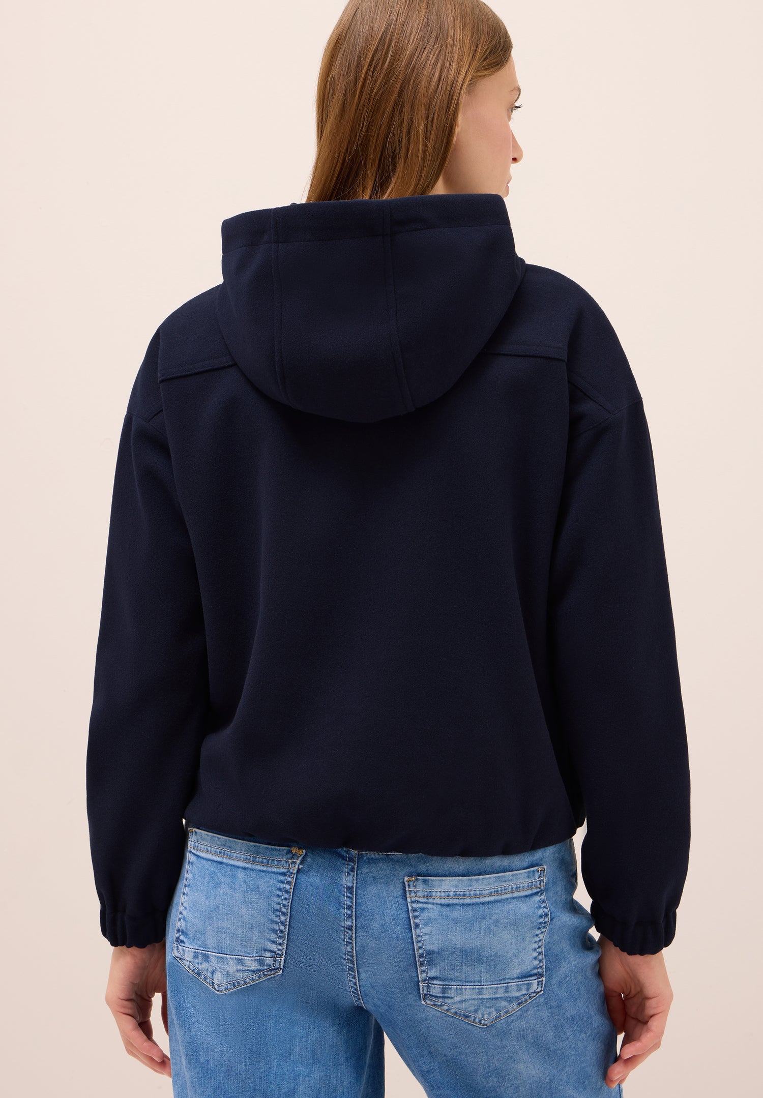 Blouson in Wolloptik