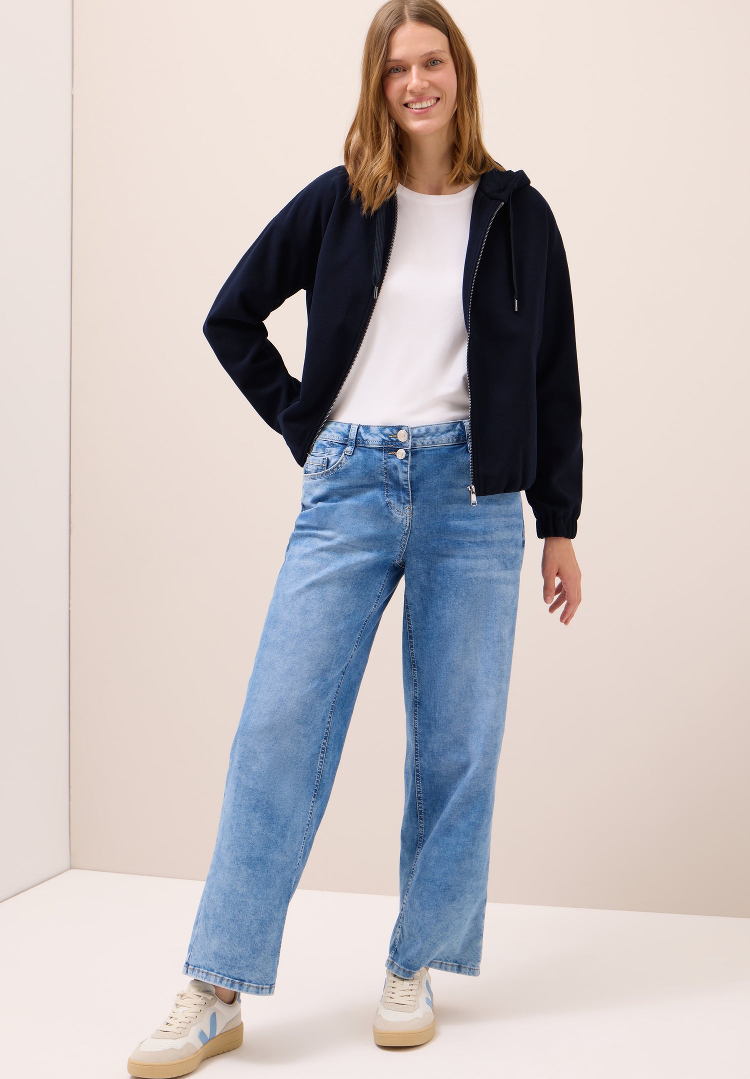 Blouson in Wolloptik