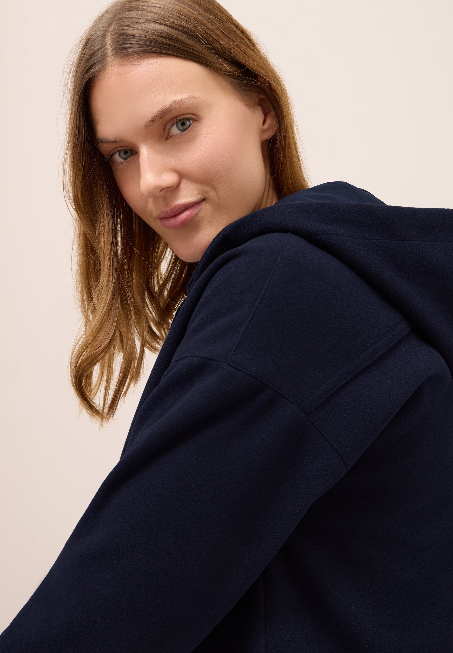 Blouson in Wolloptik