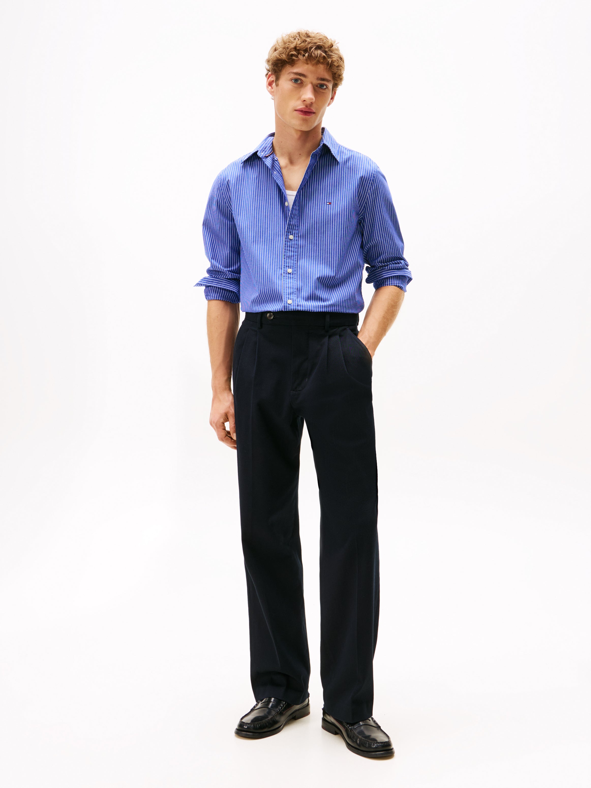 CORE HAIRLINE POPLIN RF SHIRT