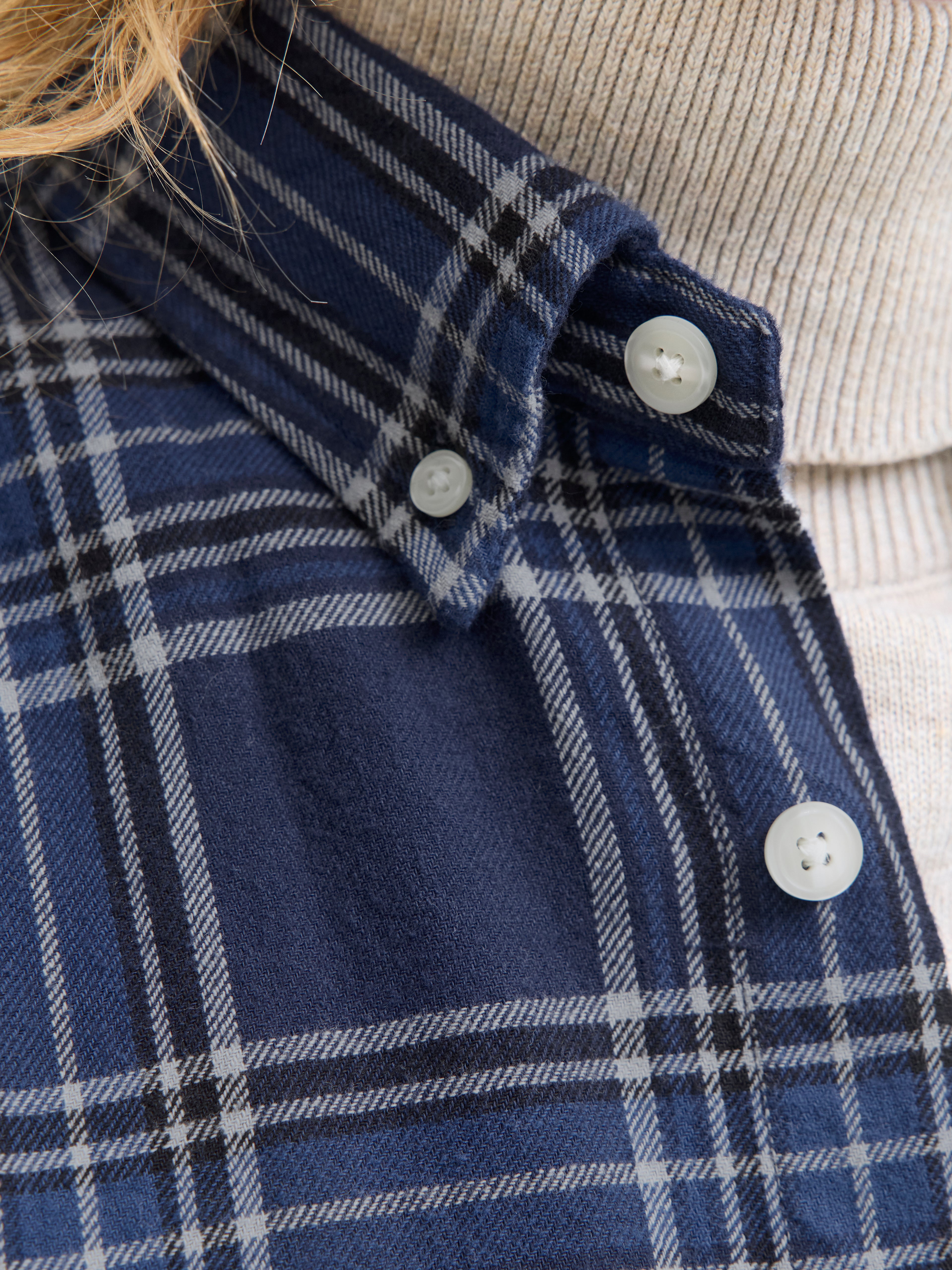 JPRBLUBROOK CHECK L/S SHIRT SN