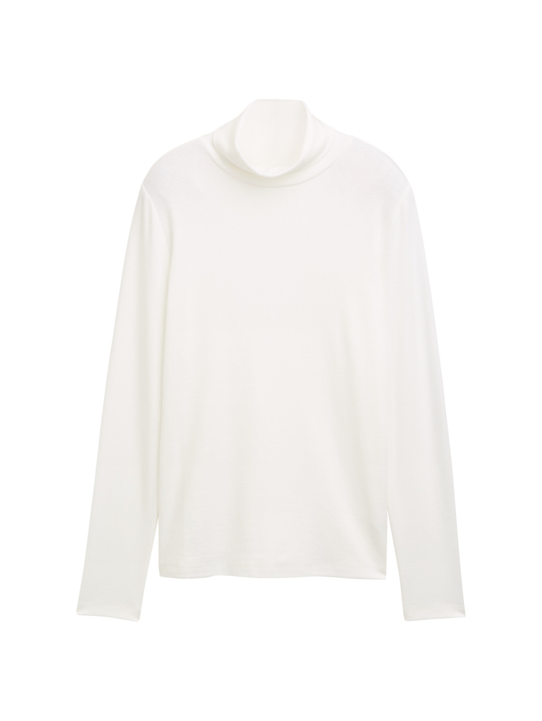 Basic Damen Rollkragenshirt Modal Elasthan