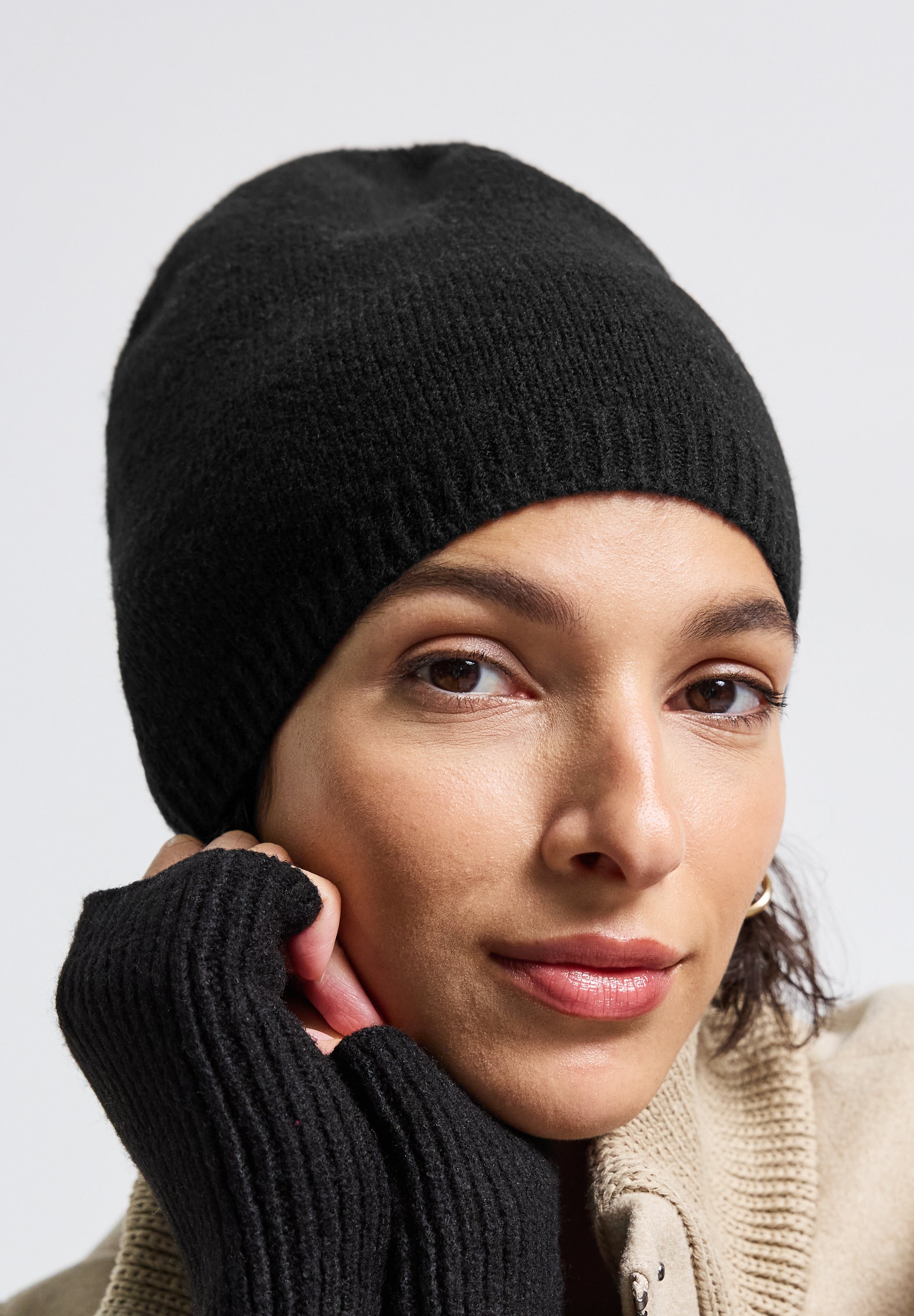 Feinstrick Beanie