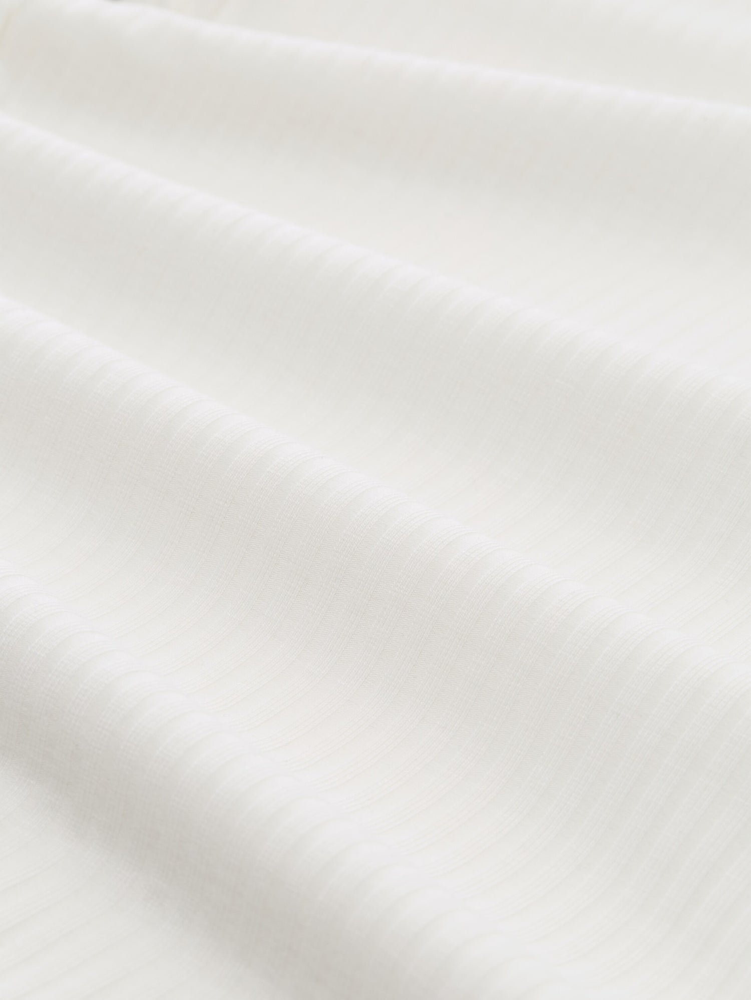 Ripp Langarmshirt mit Stehkragen