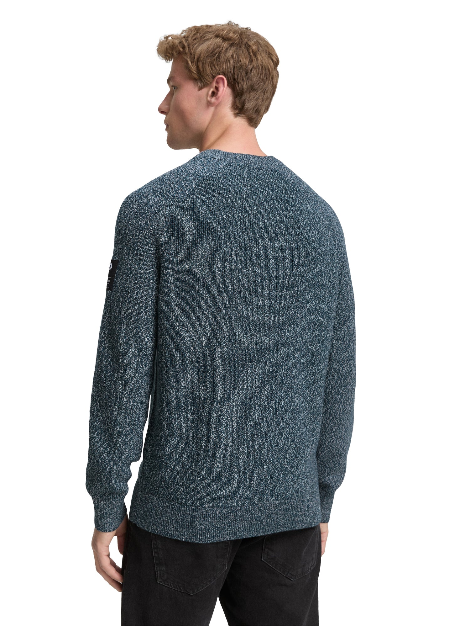 Strickpullover mit Struktur