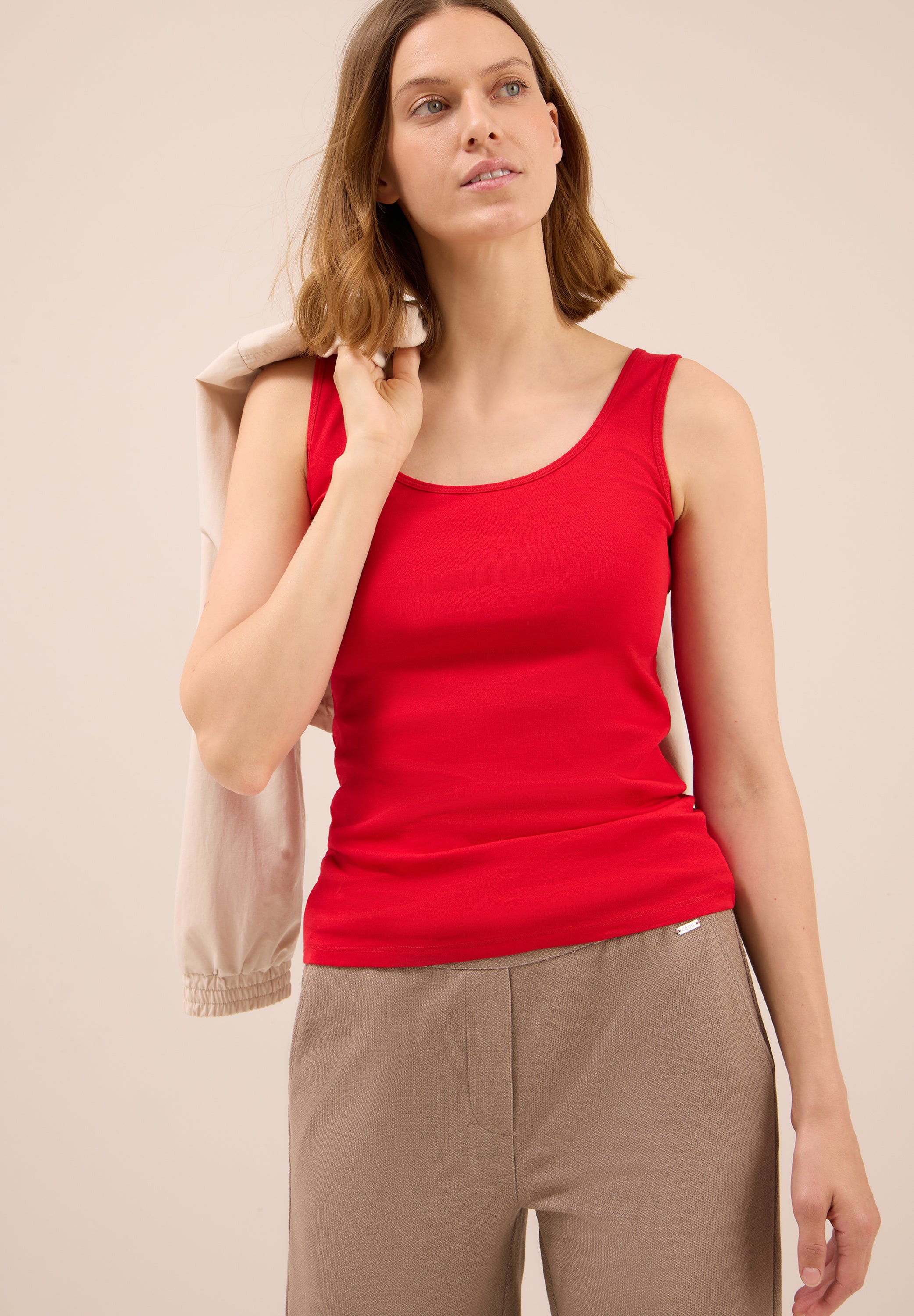 Basic Top in Unifarbe