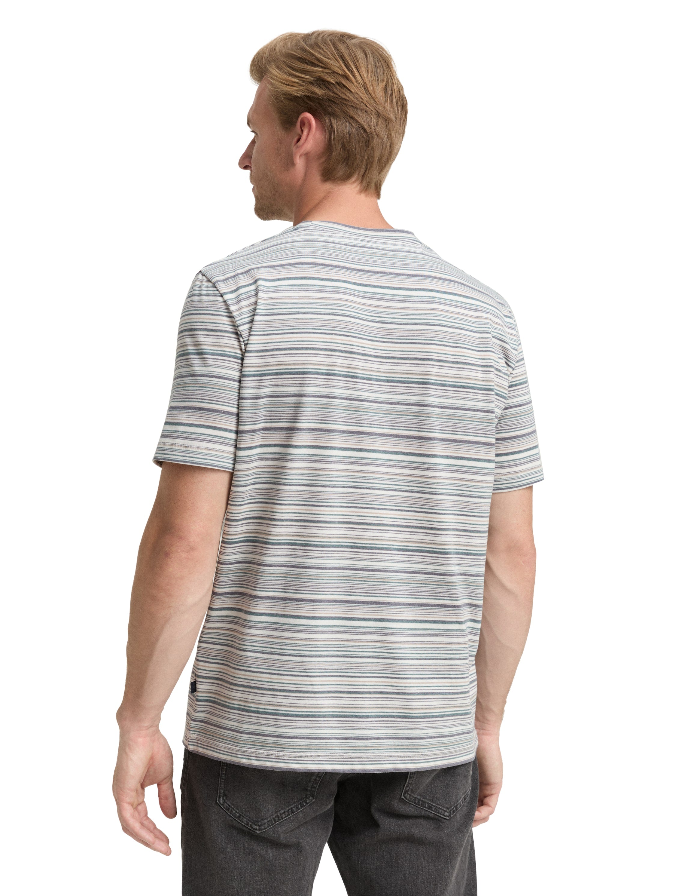 T-Shirt mit Streifenmuster