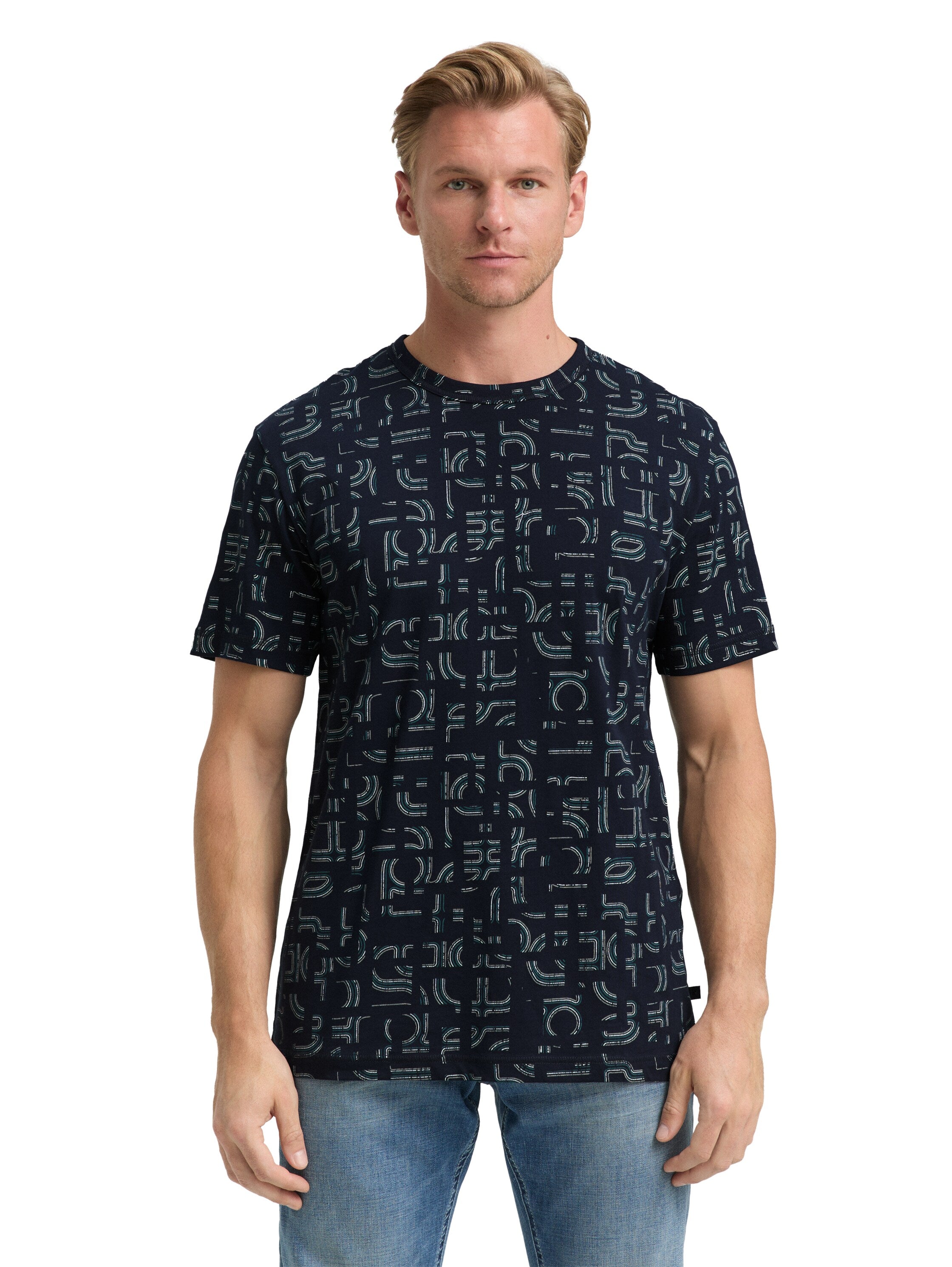 T-Shirt mit Alloverprint