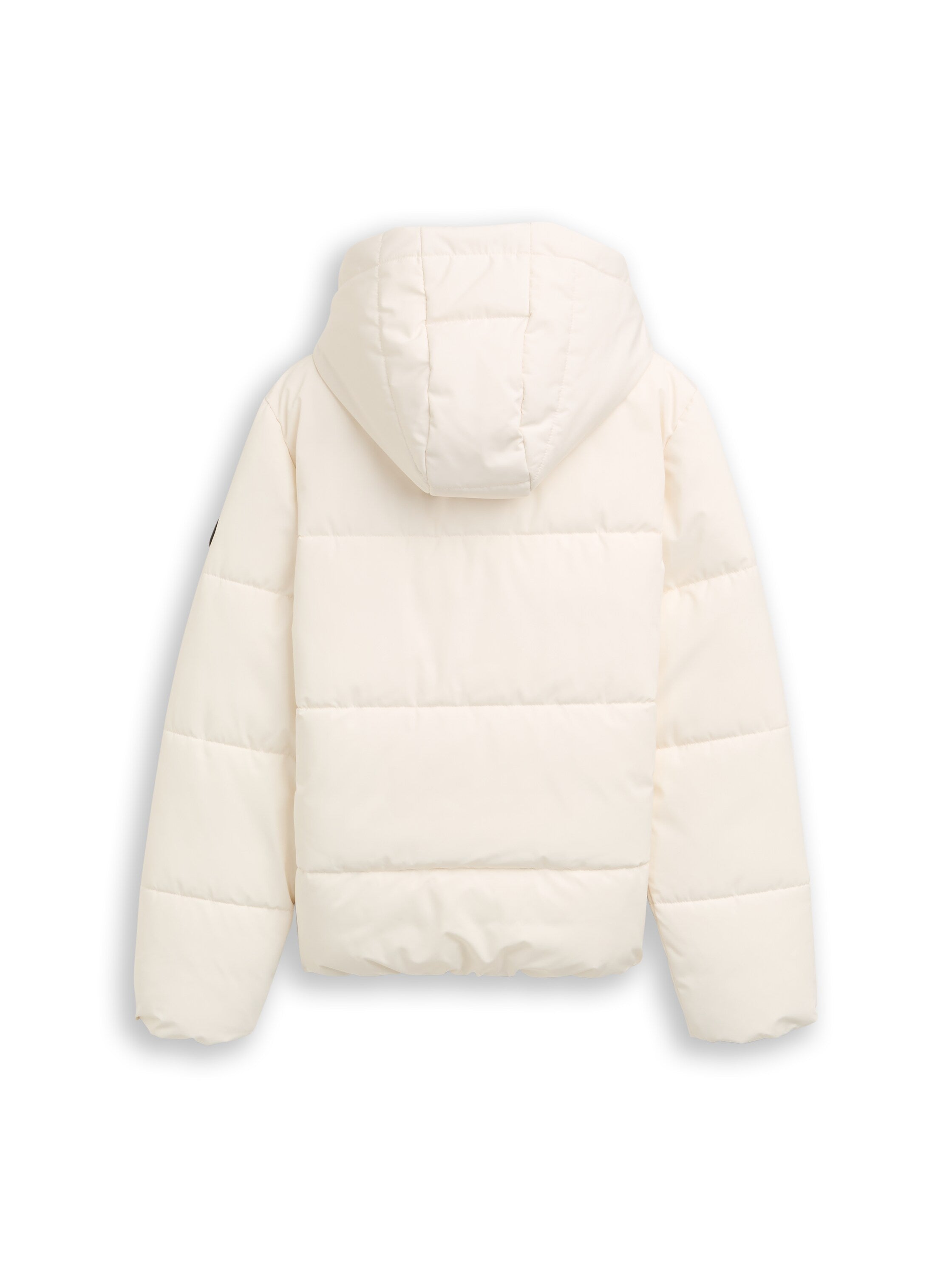 Puffer-Jacke mit abnehmbarer Kapuze
