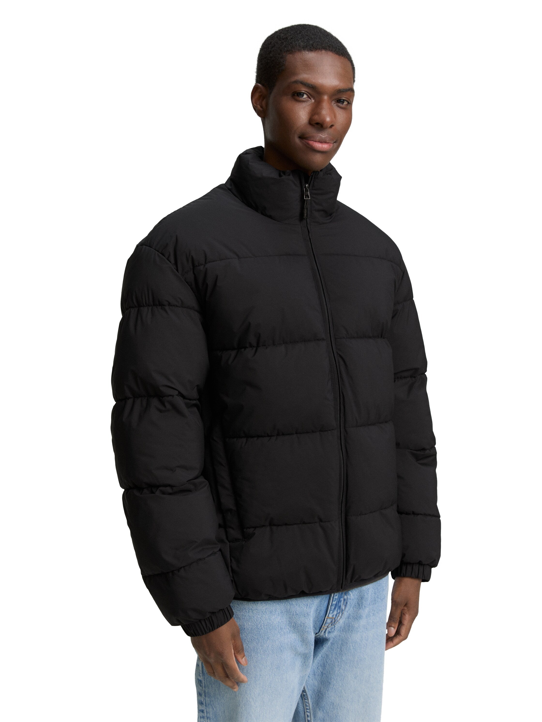 Lightweight Pufferjacke mit Stehkragen