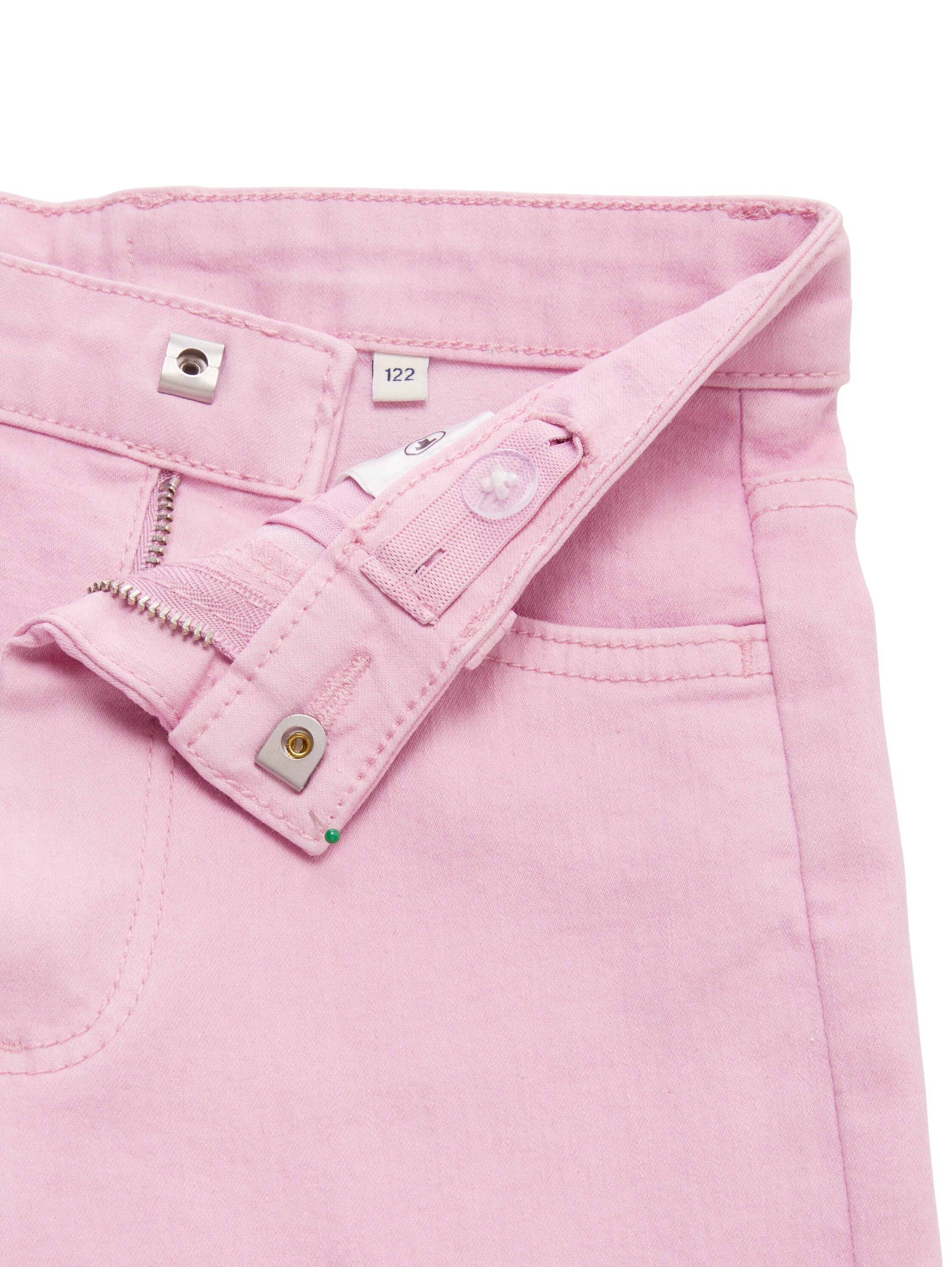 Wide Leg Jeans mit Herz-Details