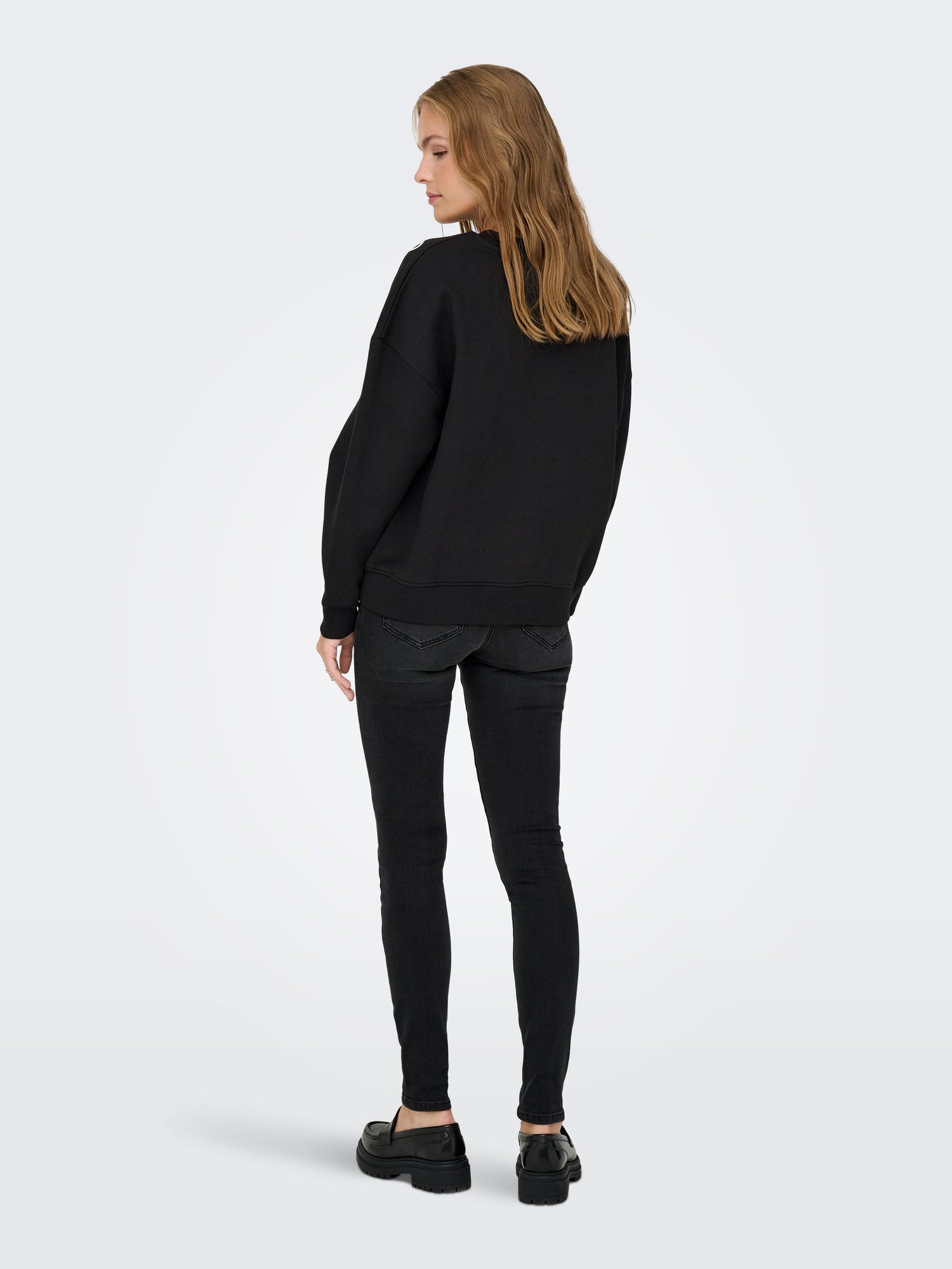 JDYCANOA L/S EMB SWEAT JRS NOOS