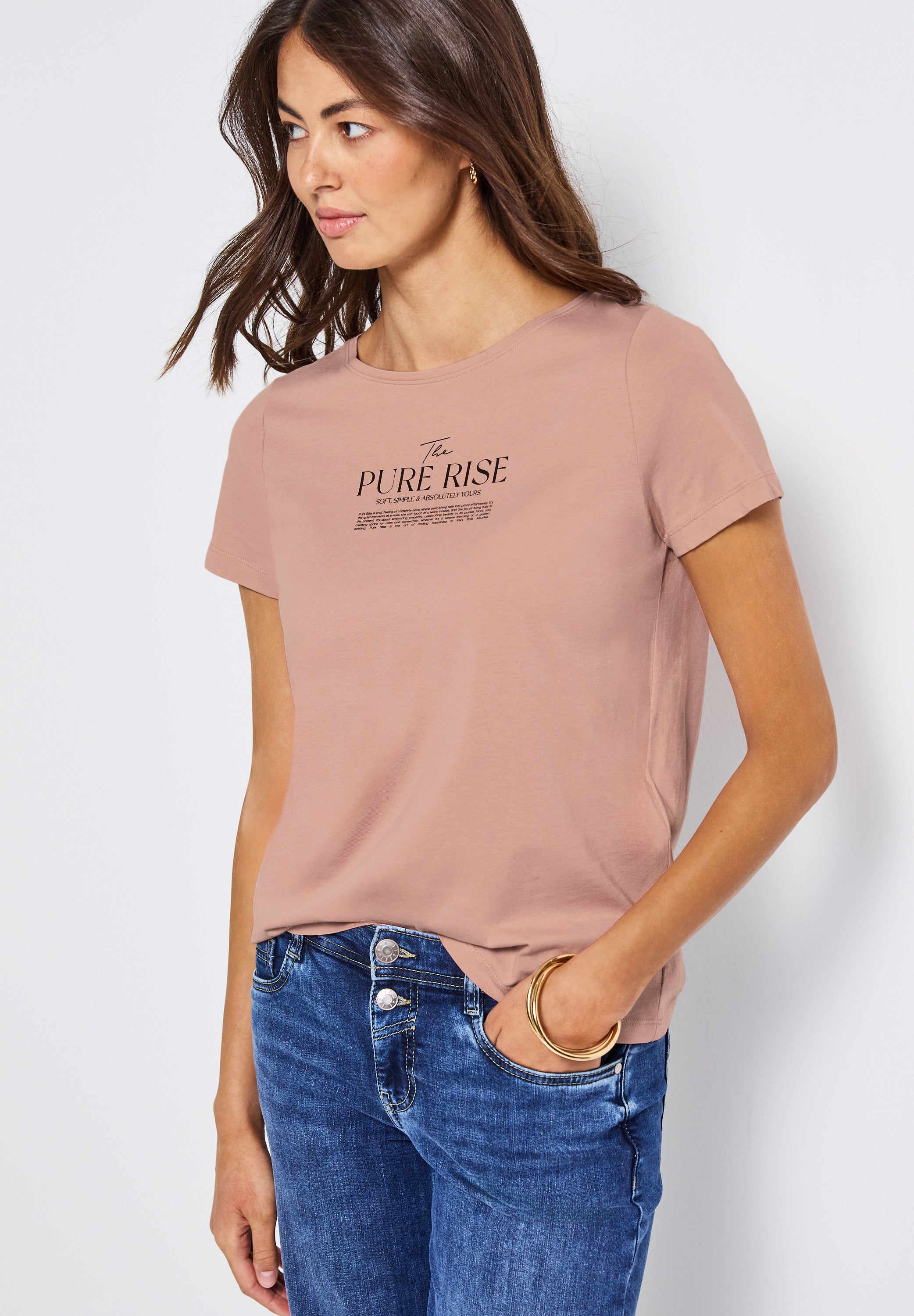 Shirt mit Wording Artwork