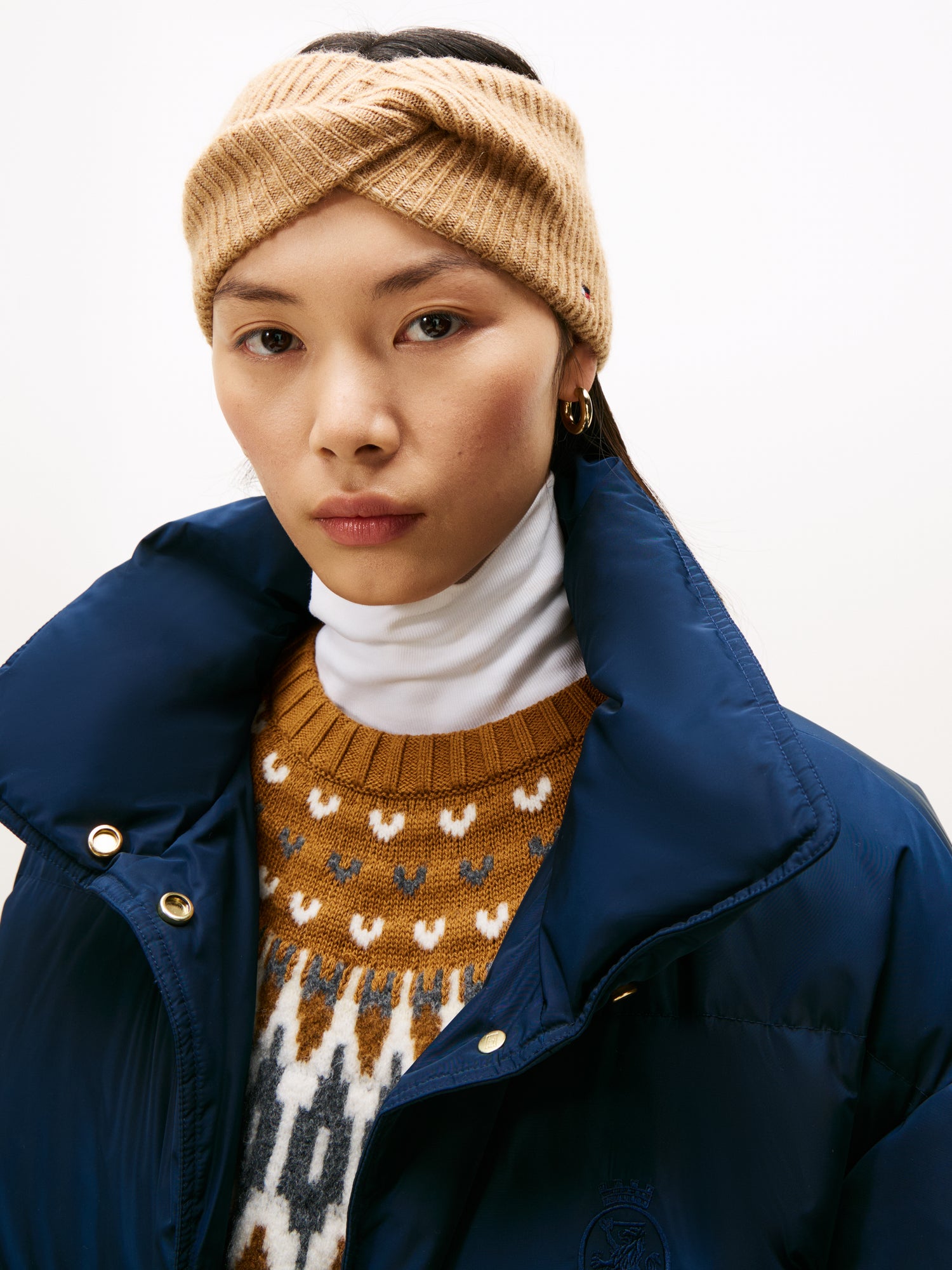 TH FLAG FLUFFY HEADBAND