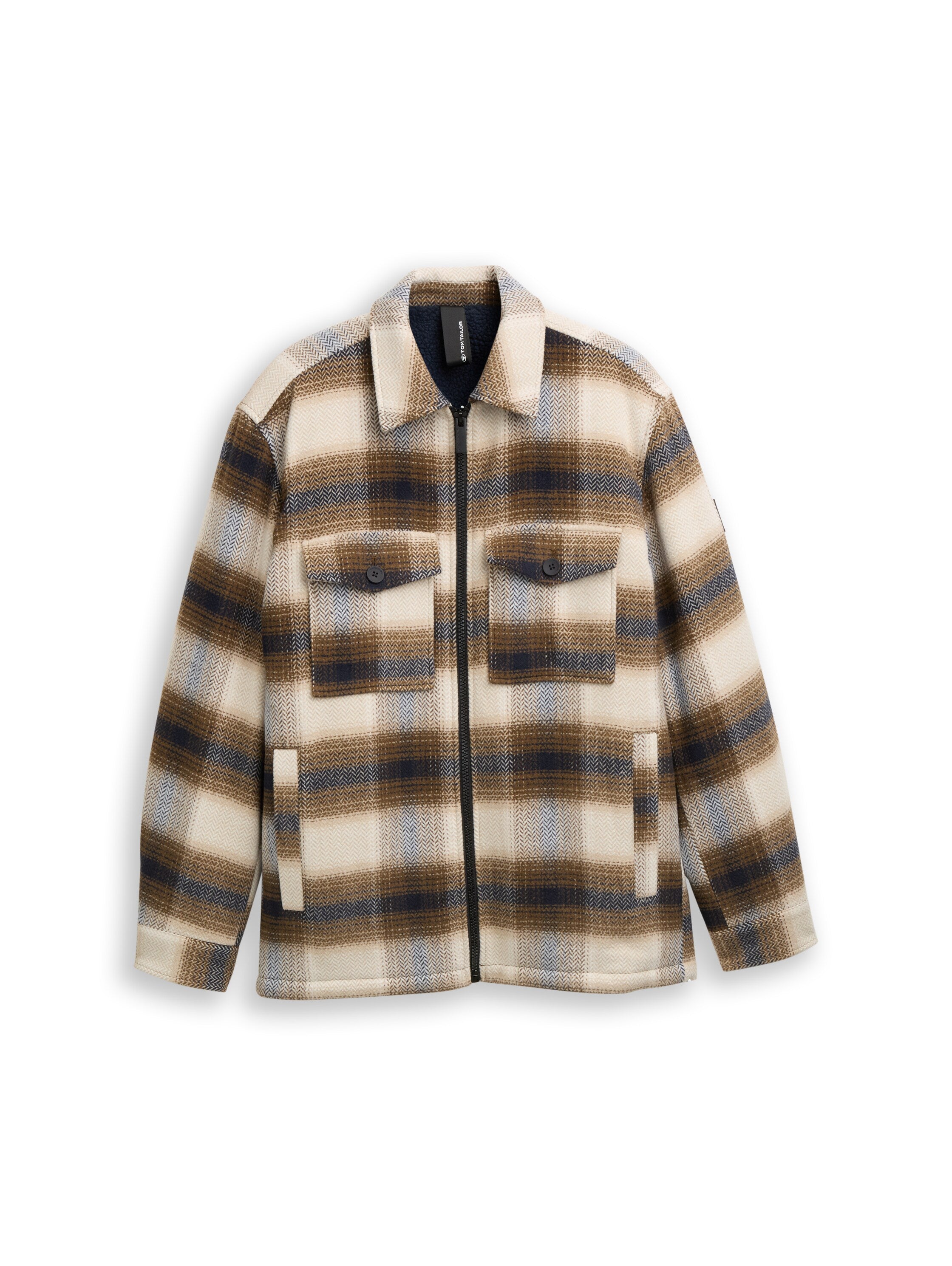 Overshirt mit Karomuster
