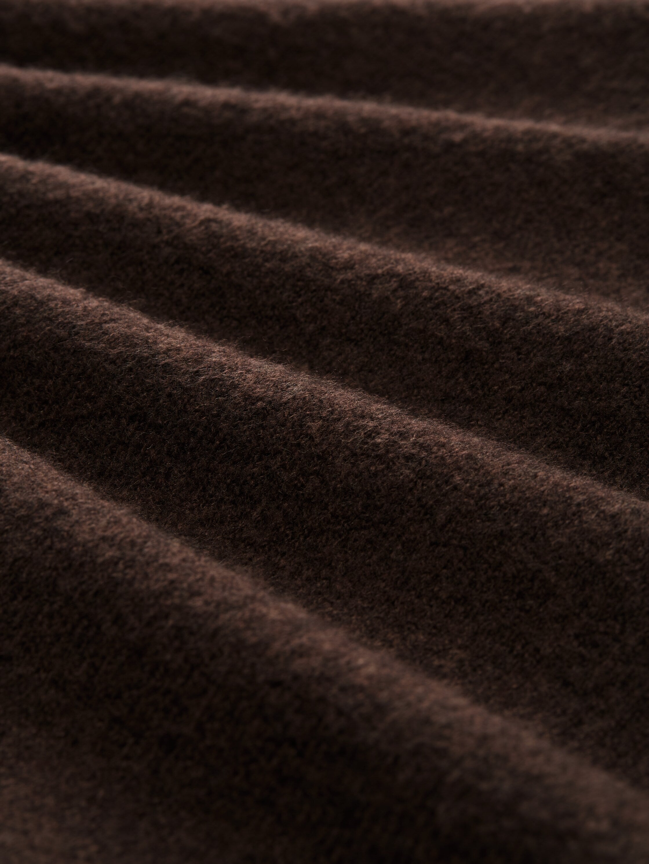 Longstyle Strickpullover mit V-Ausschnitt