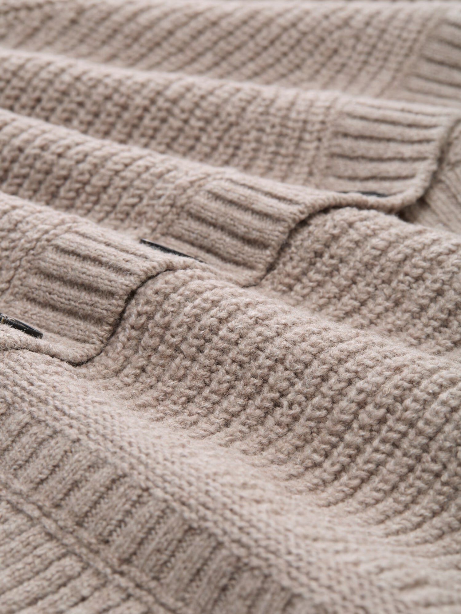 Cardigan mit Rippstruktur