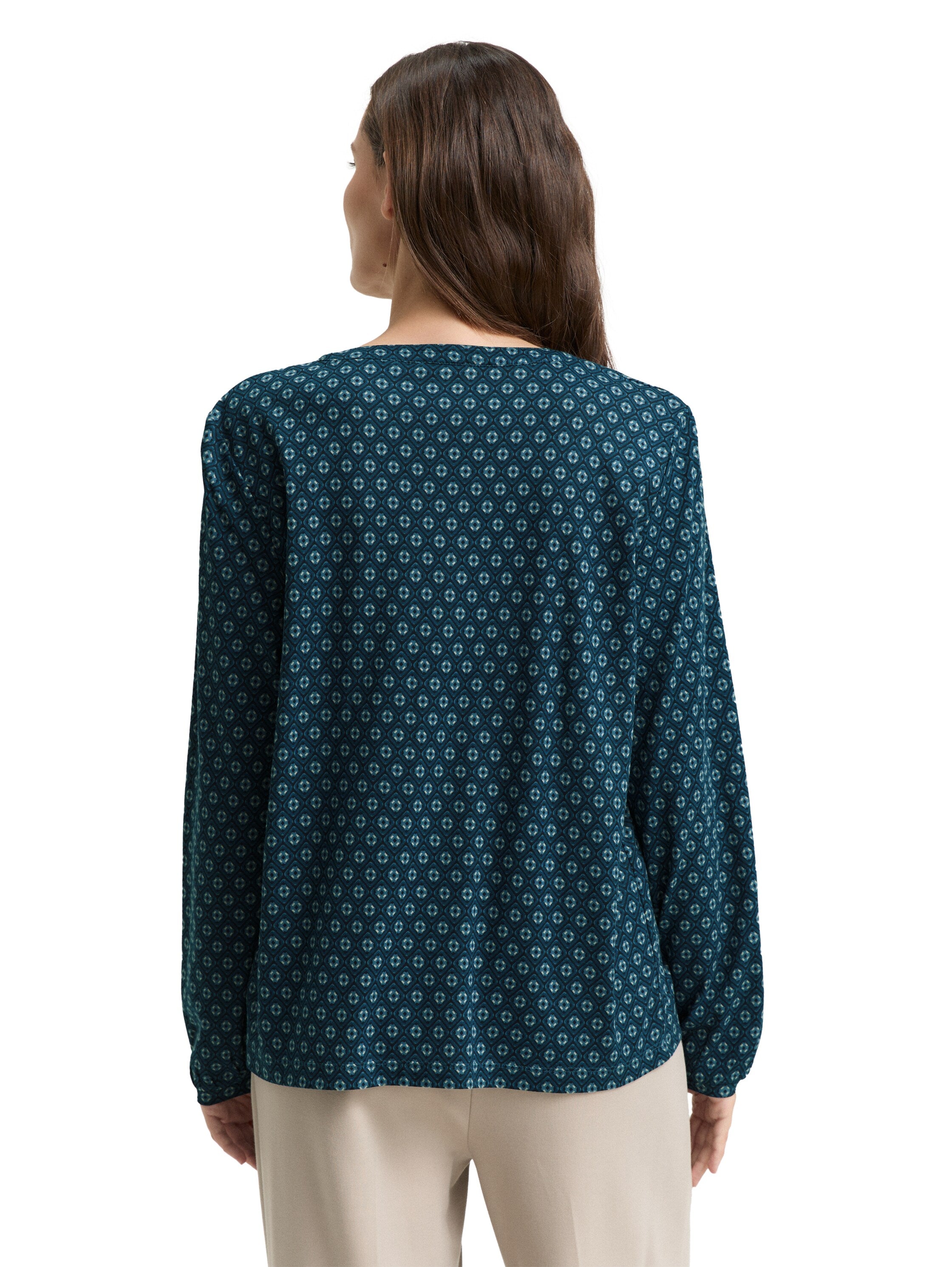 Blusenshirt mit Bügelfalte