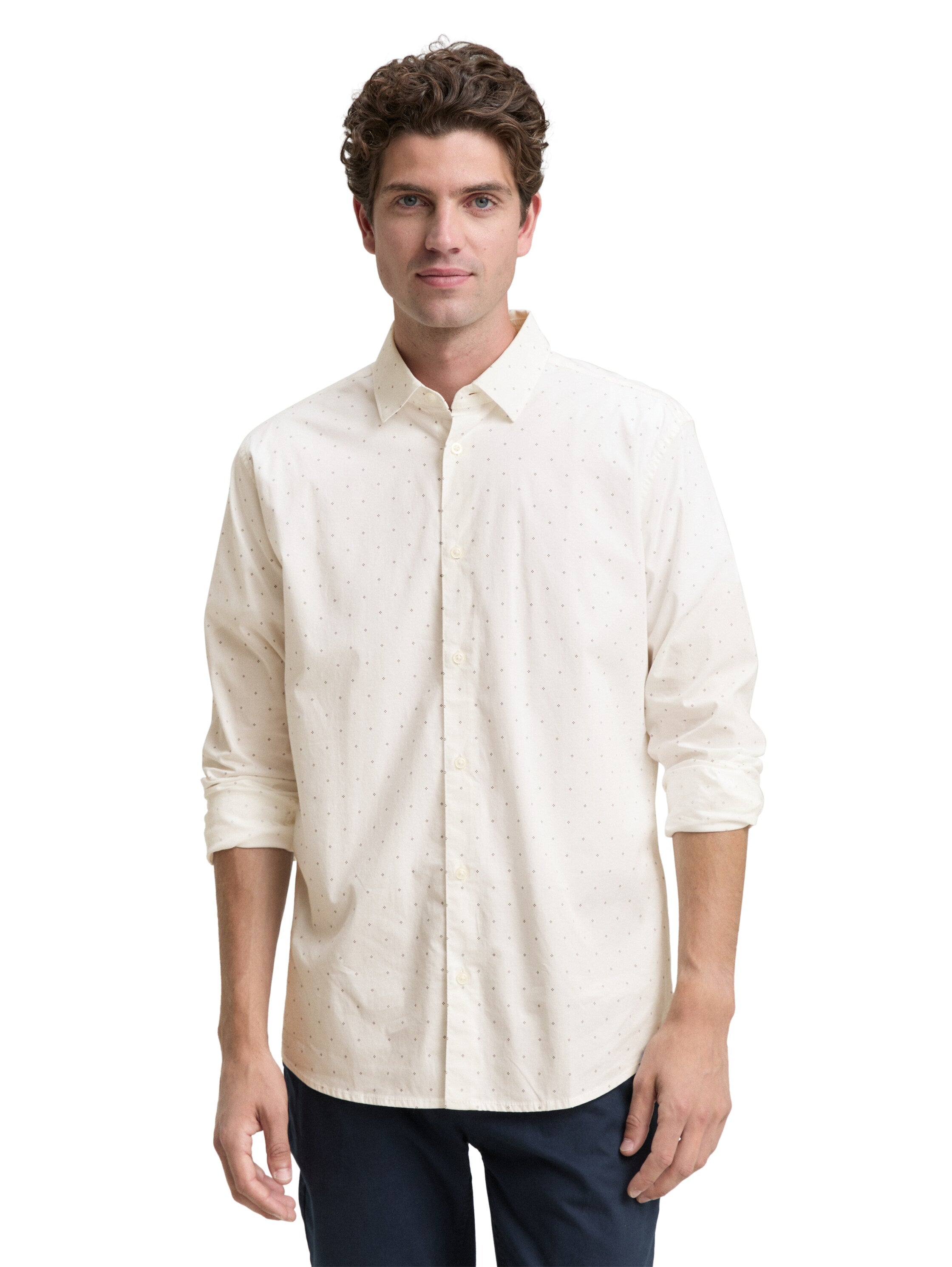Regular Fit Hemd mit Muster