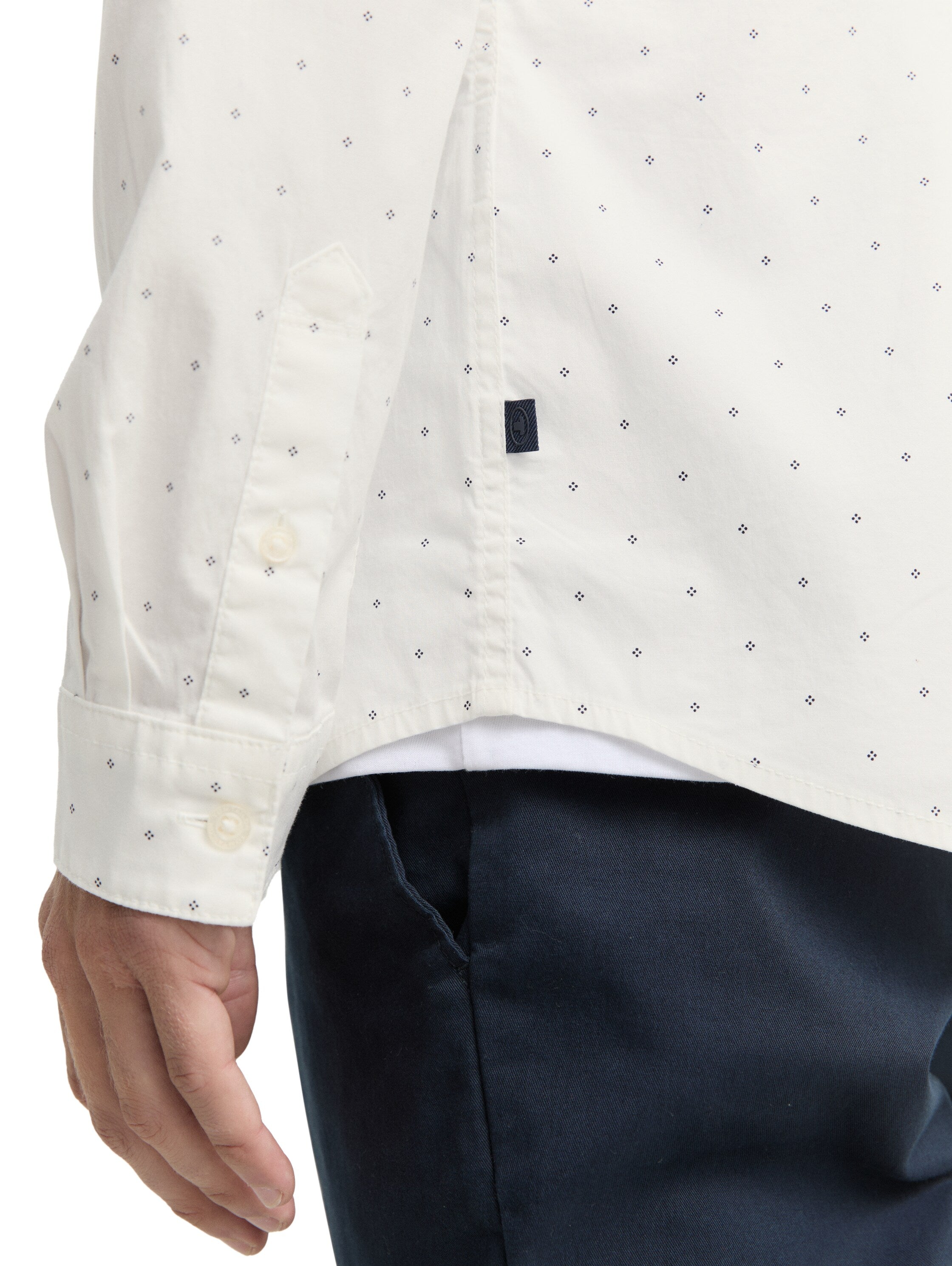 Regular Fit Hemd mit Muster
