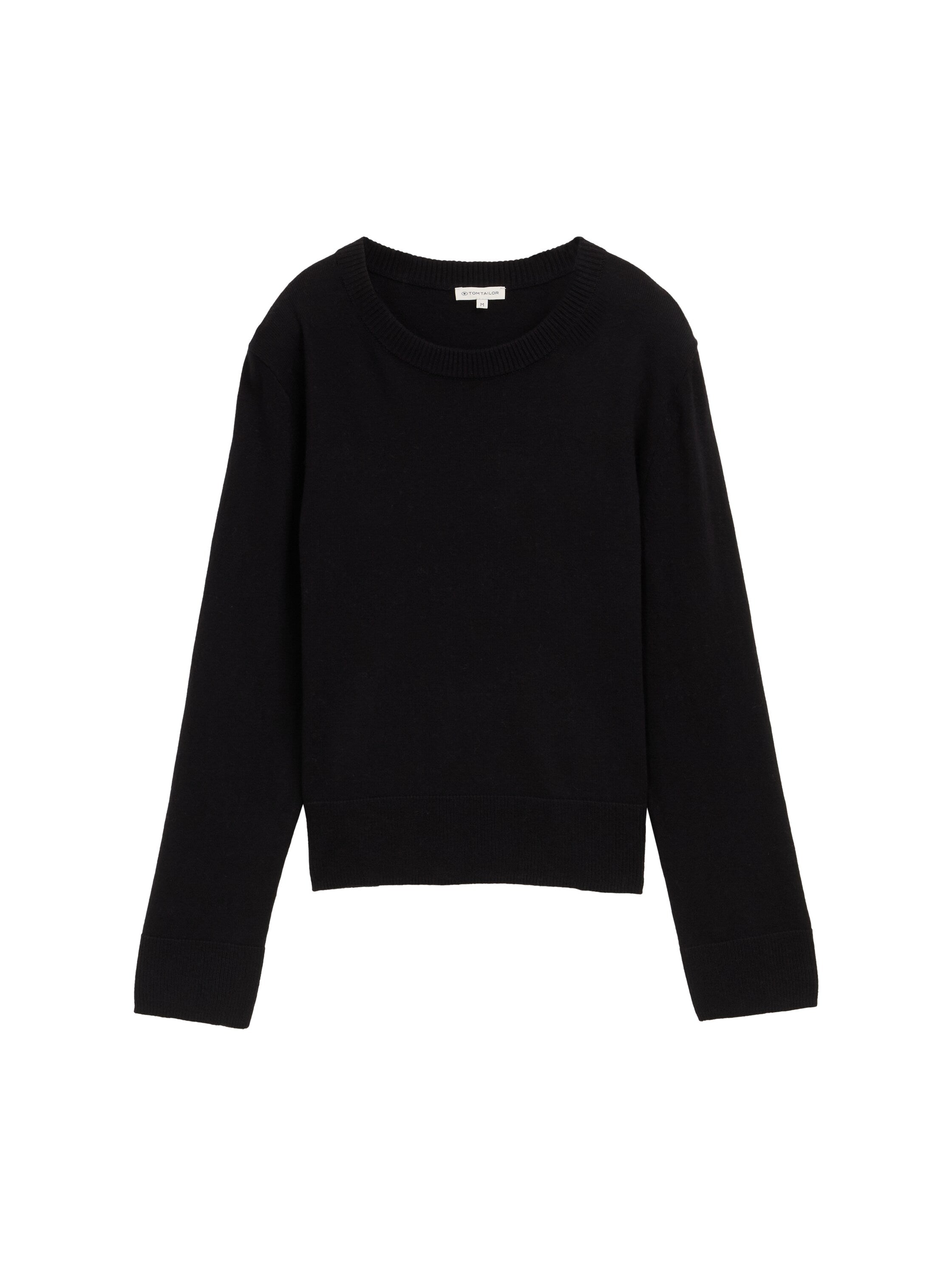 Tom Tailor Denim Female Pullover Basic Rundhalsausschnitt Kaschmir