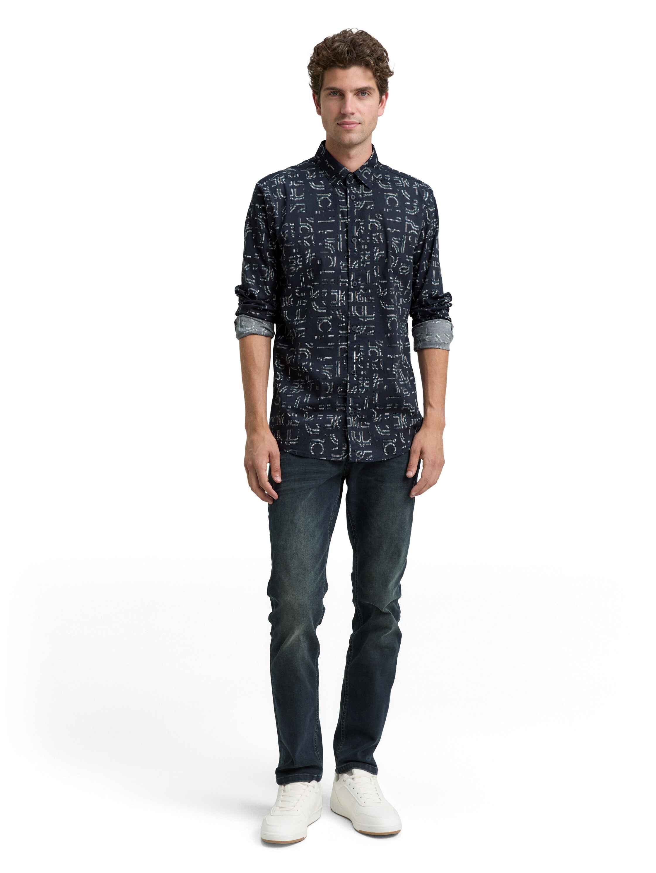 Slim Fit Hemd mit Stretch