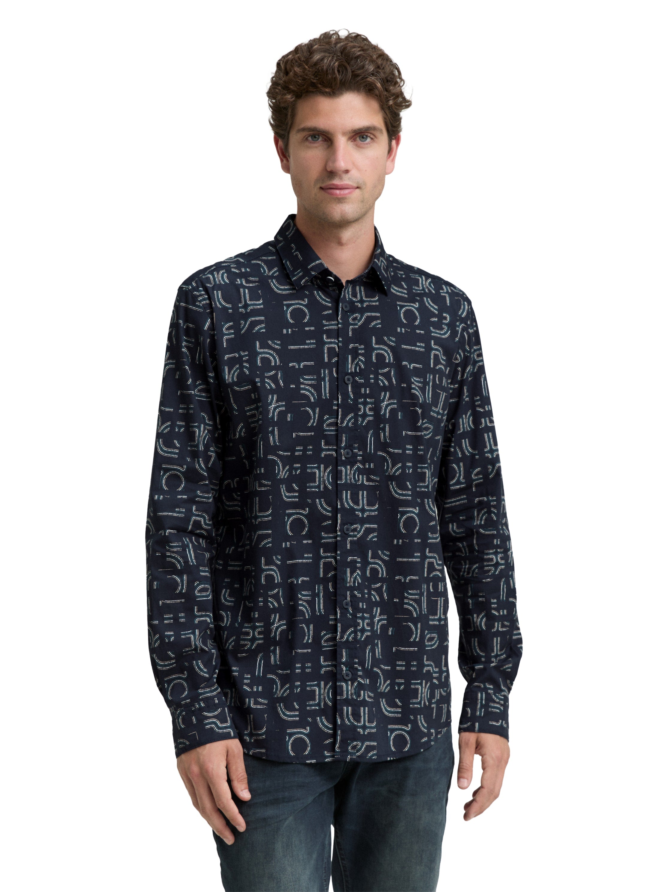 Slim Fit Hemd mit Stretch