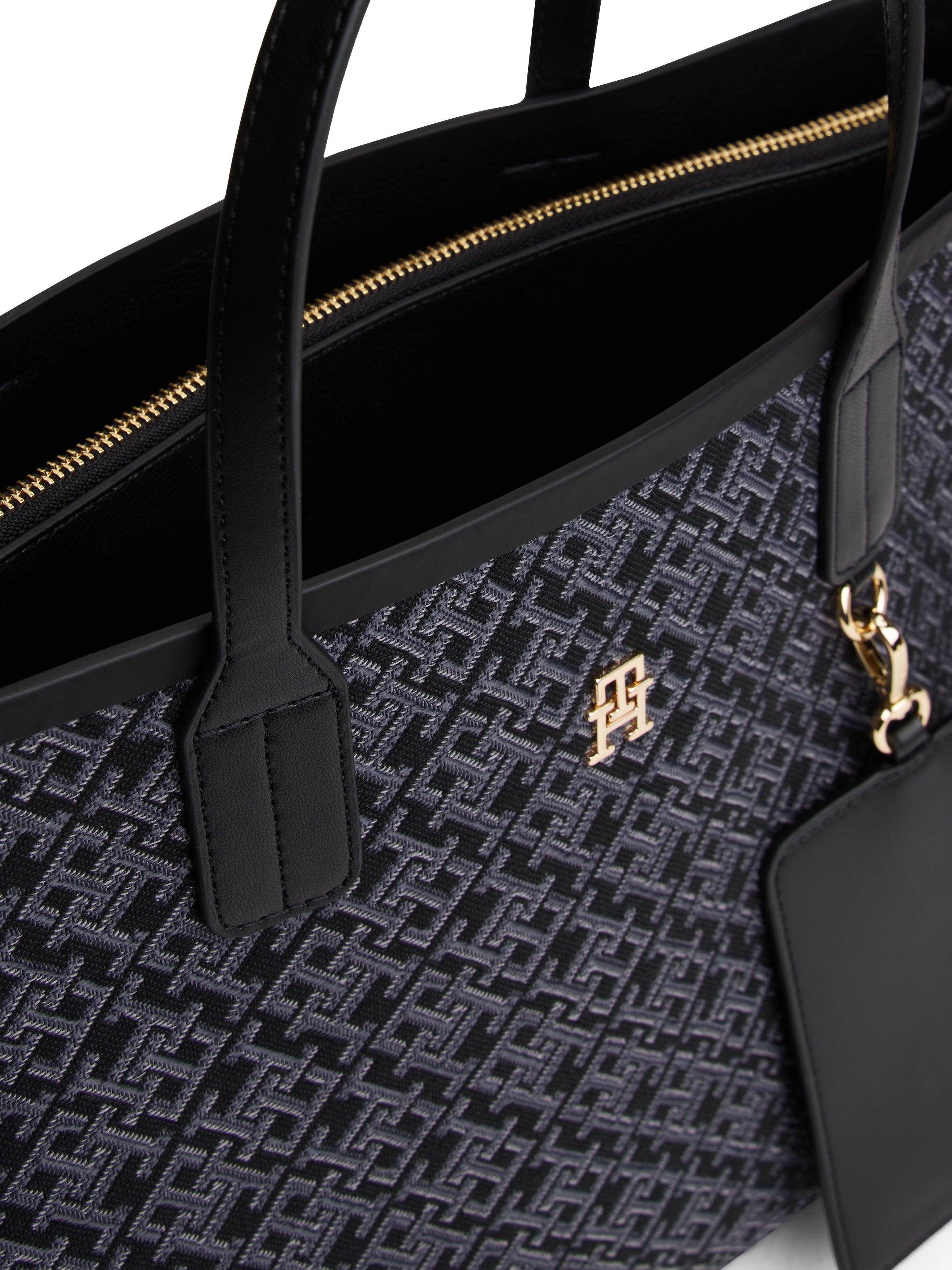 TH ICON SATCHEL JACQUARD