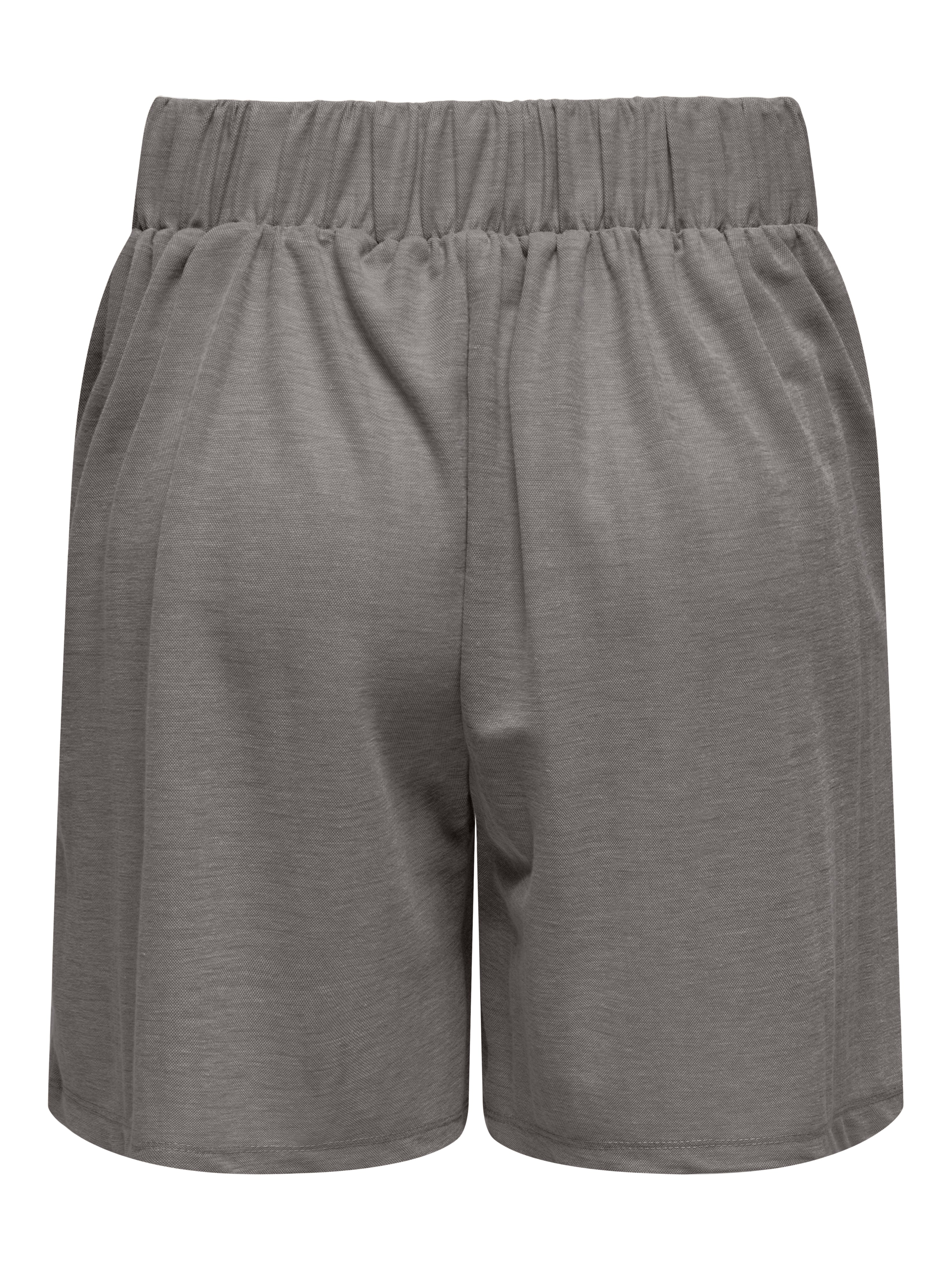 JDY Damen Shorts Knopf-Details Elastischer Bund im Rücken