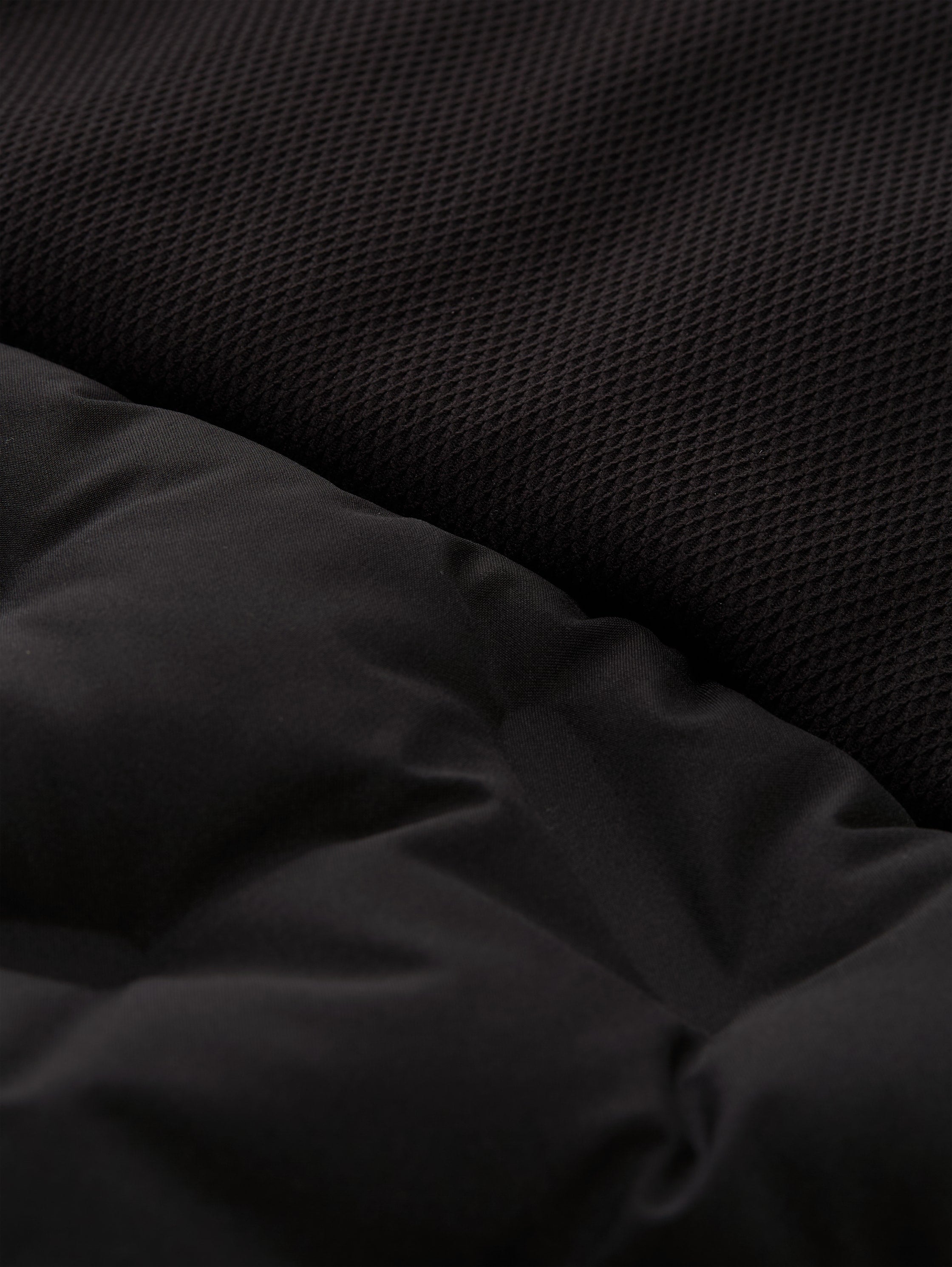 Hybrid Puffer-Jacke mit Steppung