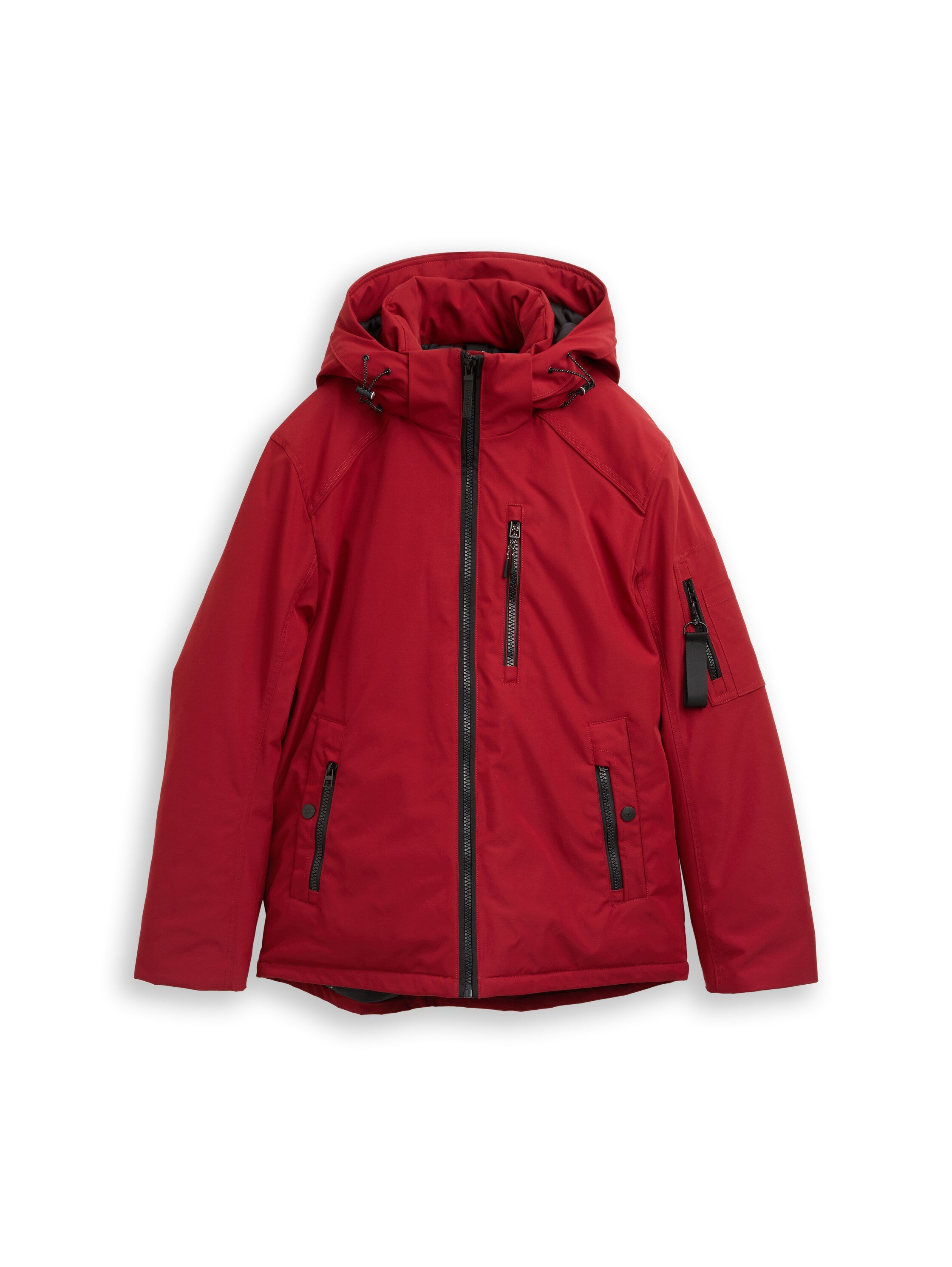 Winterjacke mit abnehmbarer Kapuze