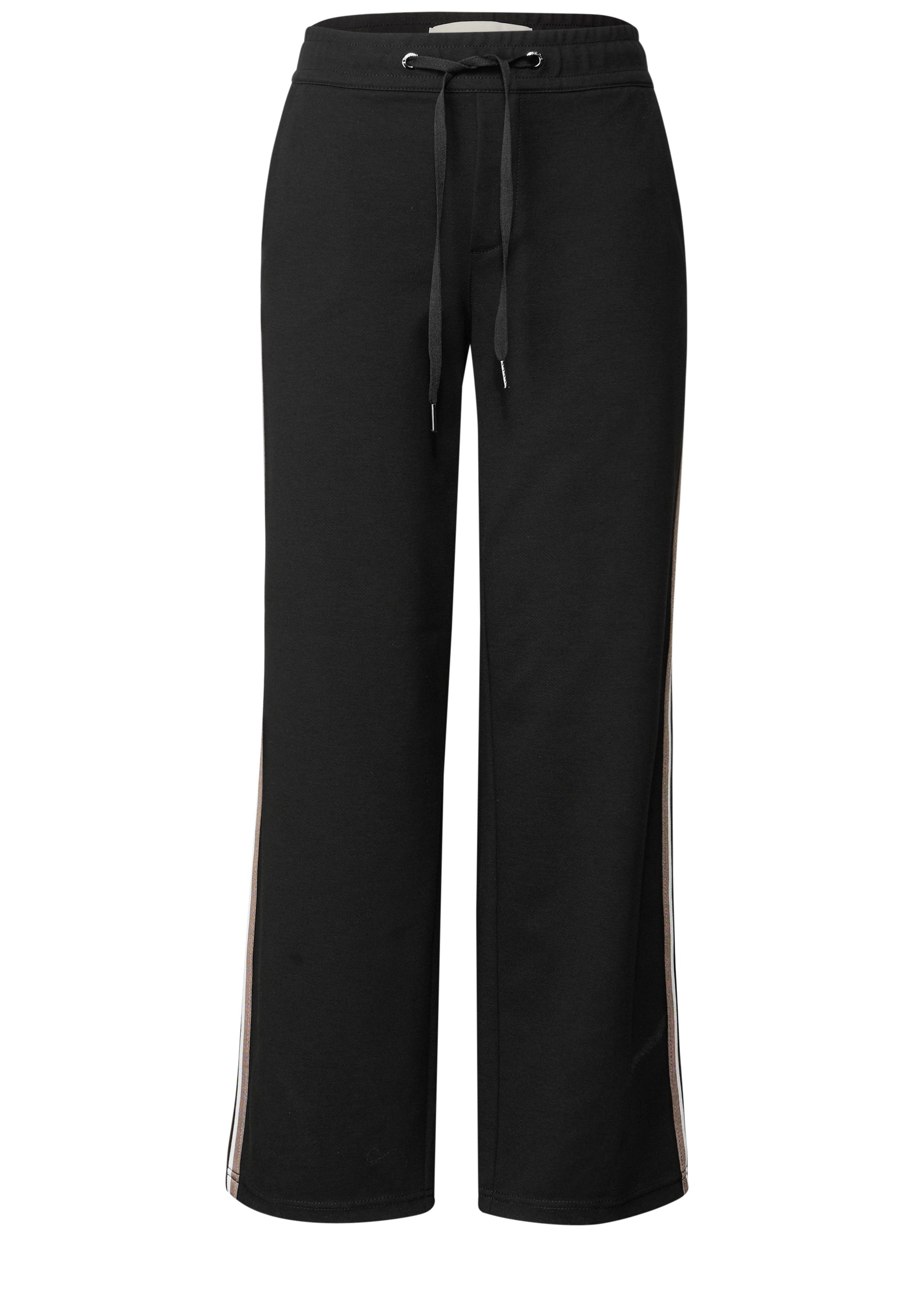 Straight Leg Strukturhose