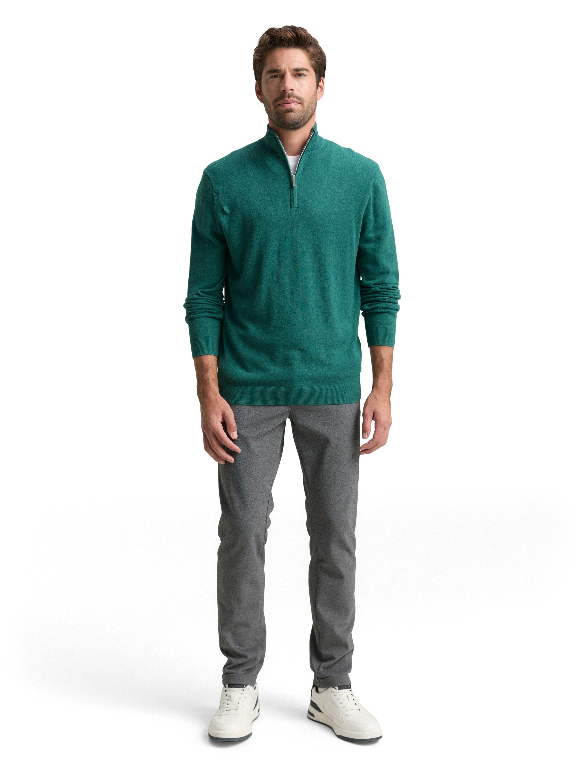 Troyer Strickpullover mit Kaschmir-Anteil