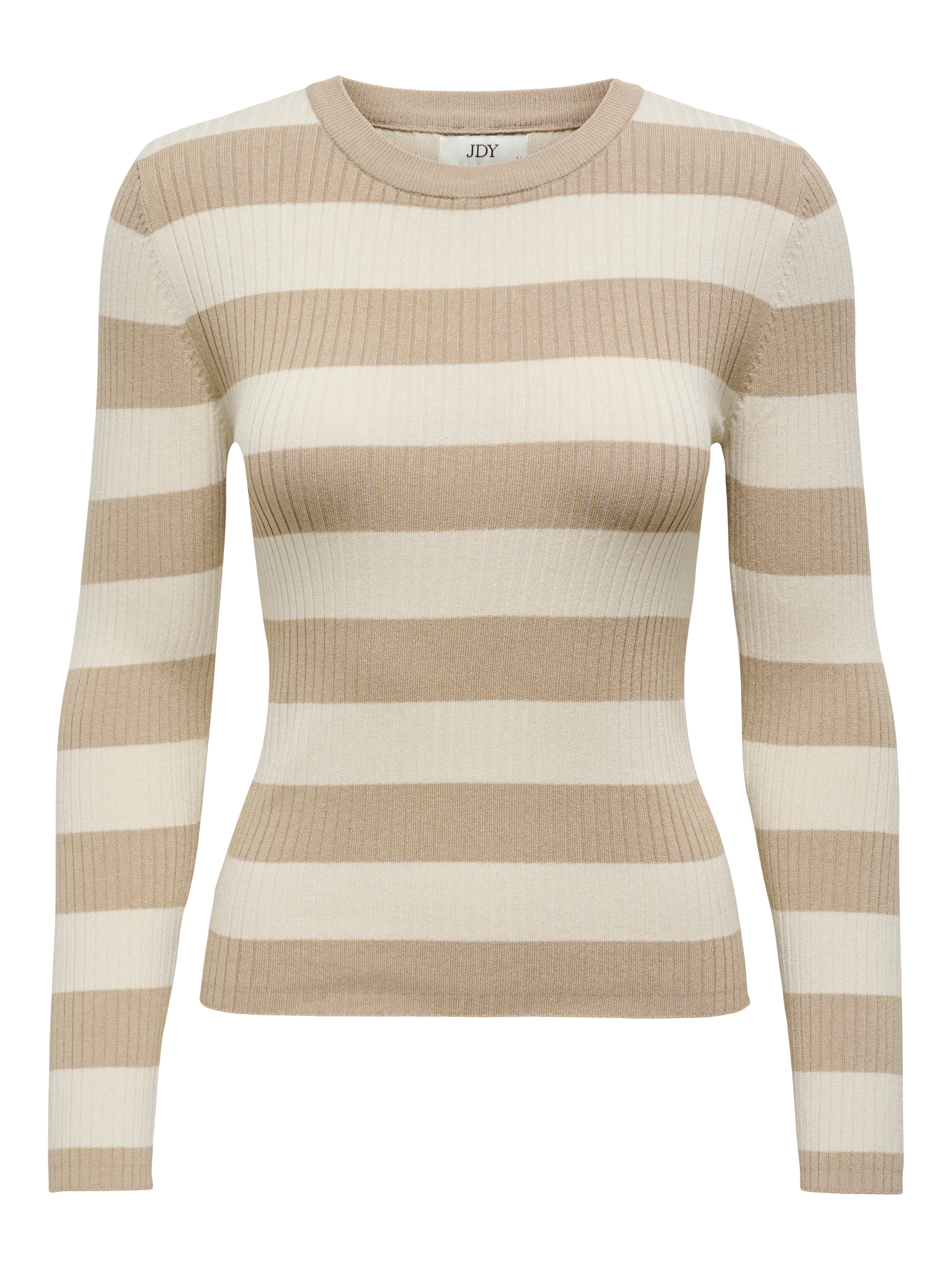 JDYPLUM L/S O-NECK PULLOVER KNT NOOS