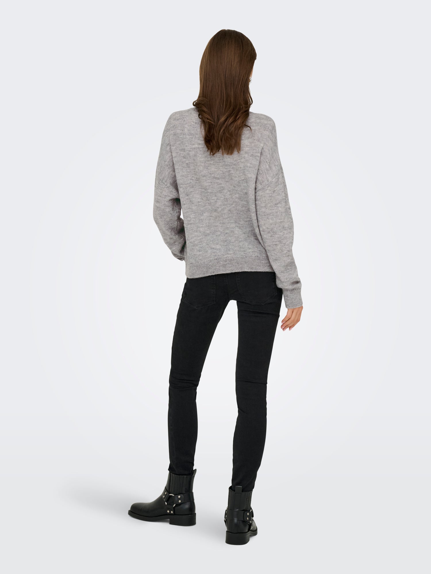 JDYVITTORIA L/S HEART PULLOVER KNT