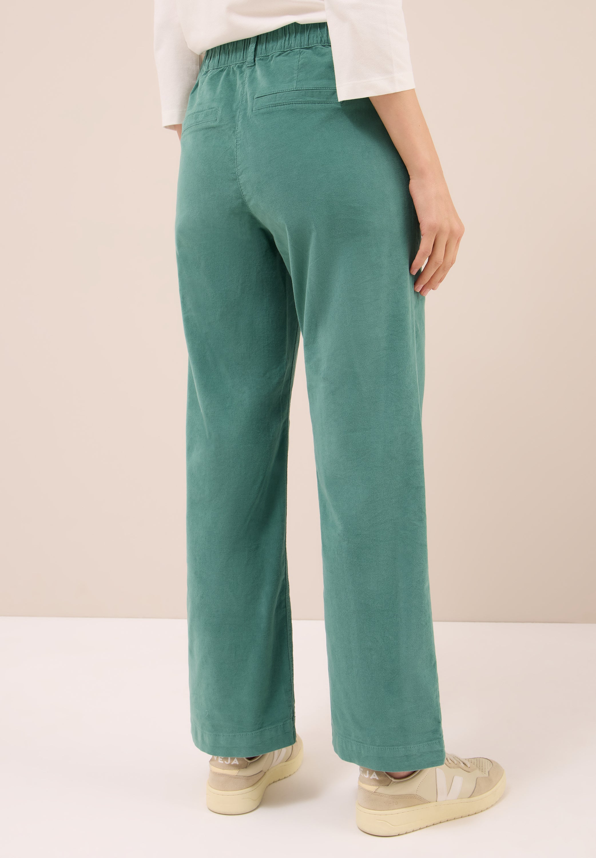 Wide Leg Cordhose