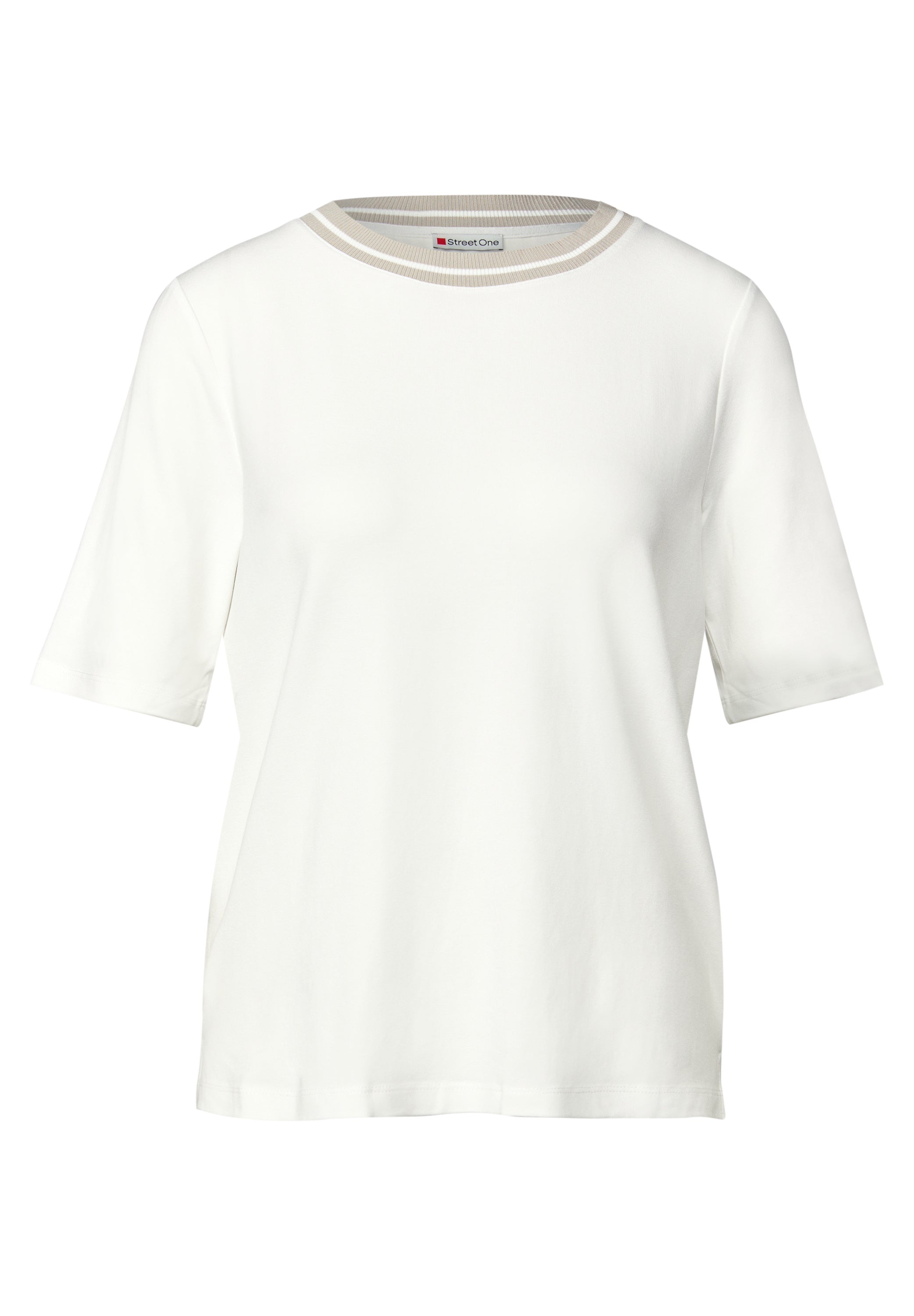 Shirt mit Rippdetail