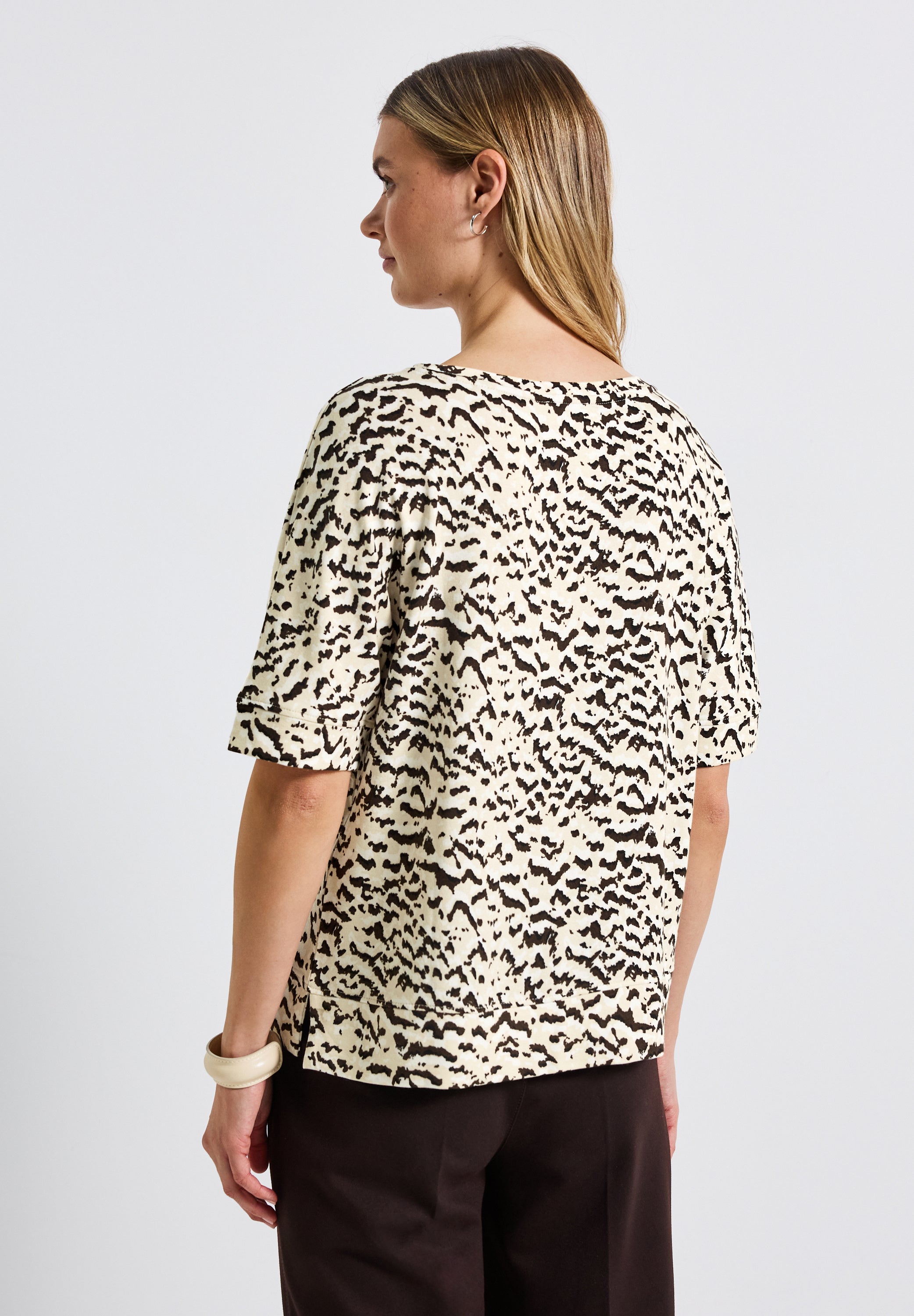 Gemustertes Batwing Shirt